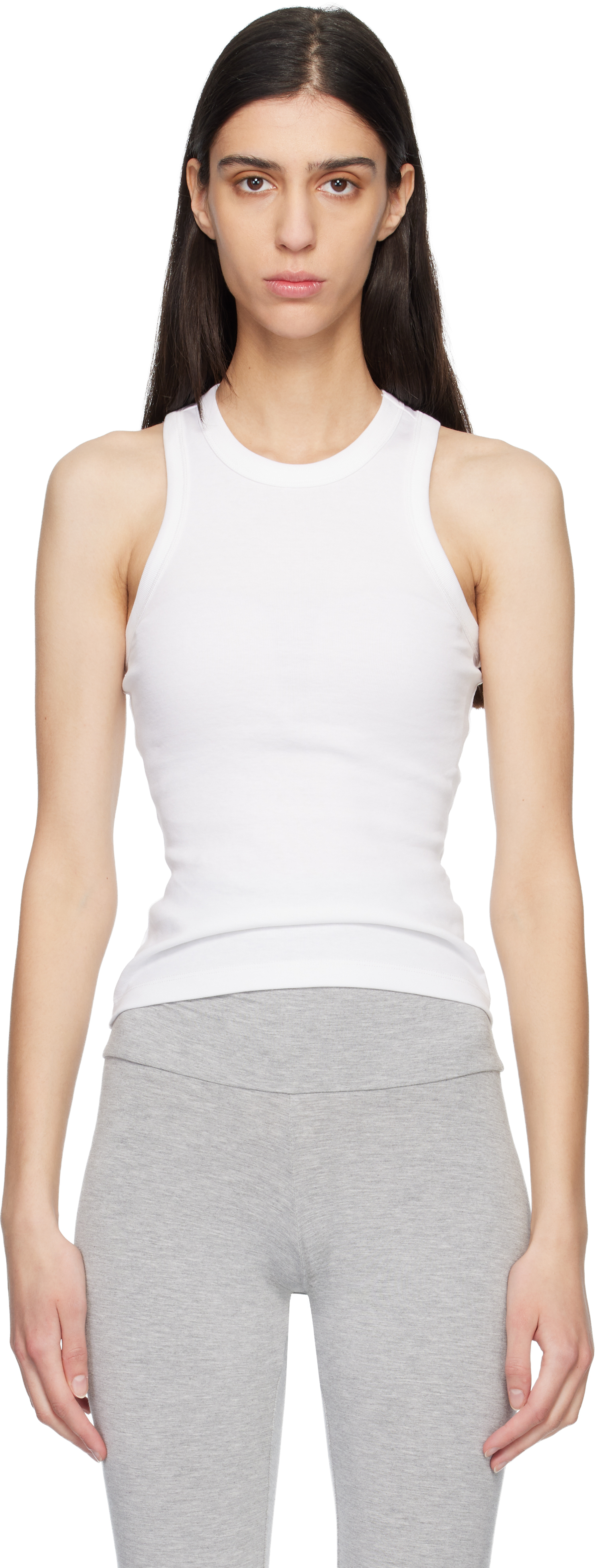 FLORE FLORE: White Hannah Tank Top | SSENSE