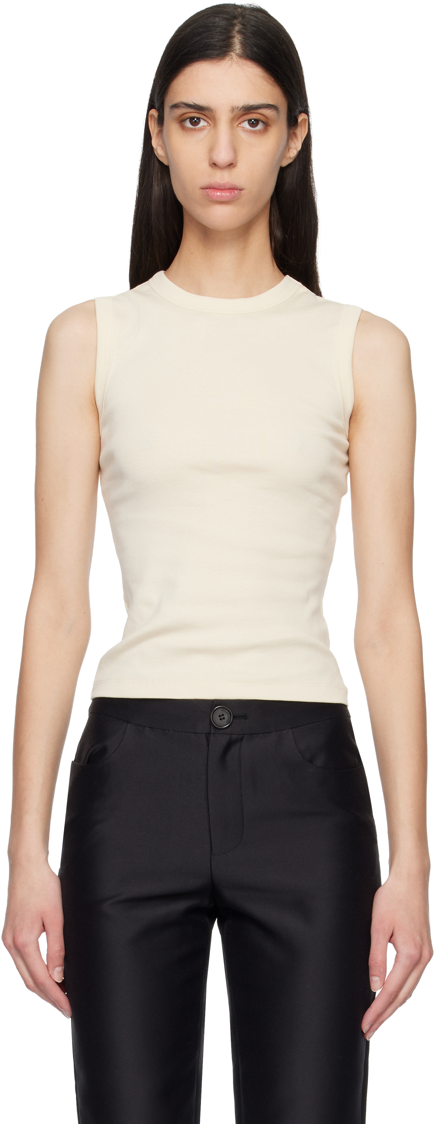 FLORE FLORE: Off-White Esmé Tank Top | SSENSE