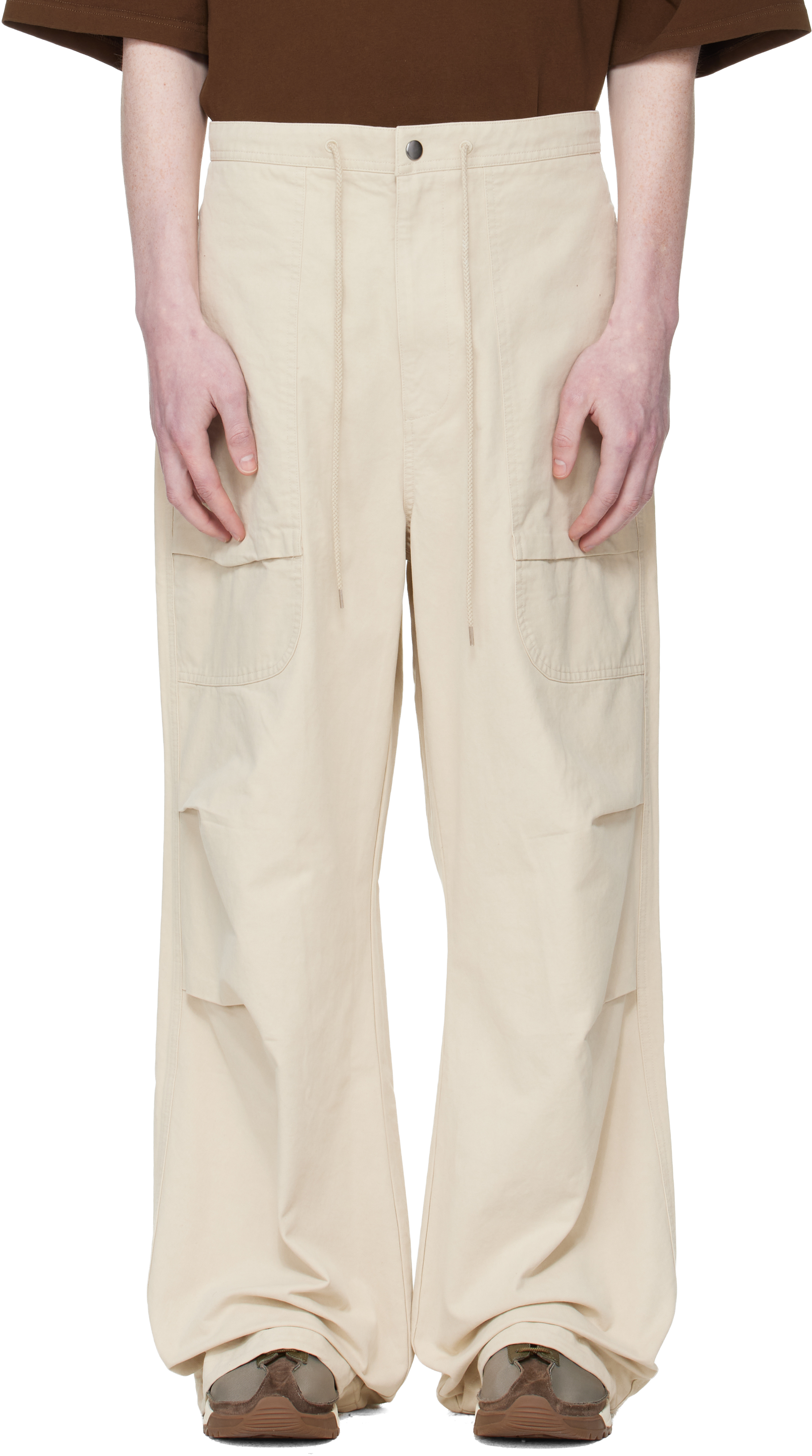 Entire Studios: オフホワイト Barren カーゴパンツ | SSENSE 日本