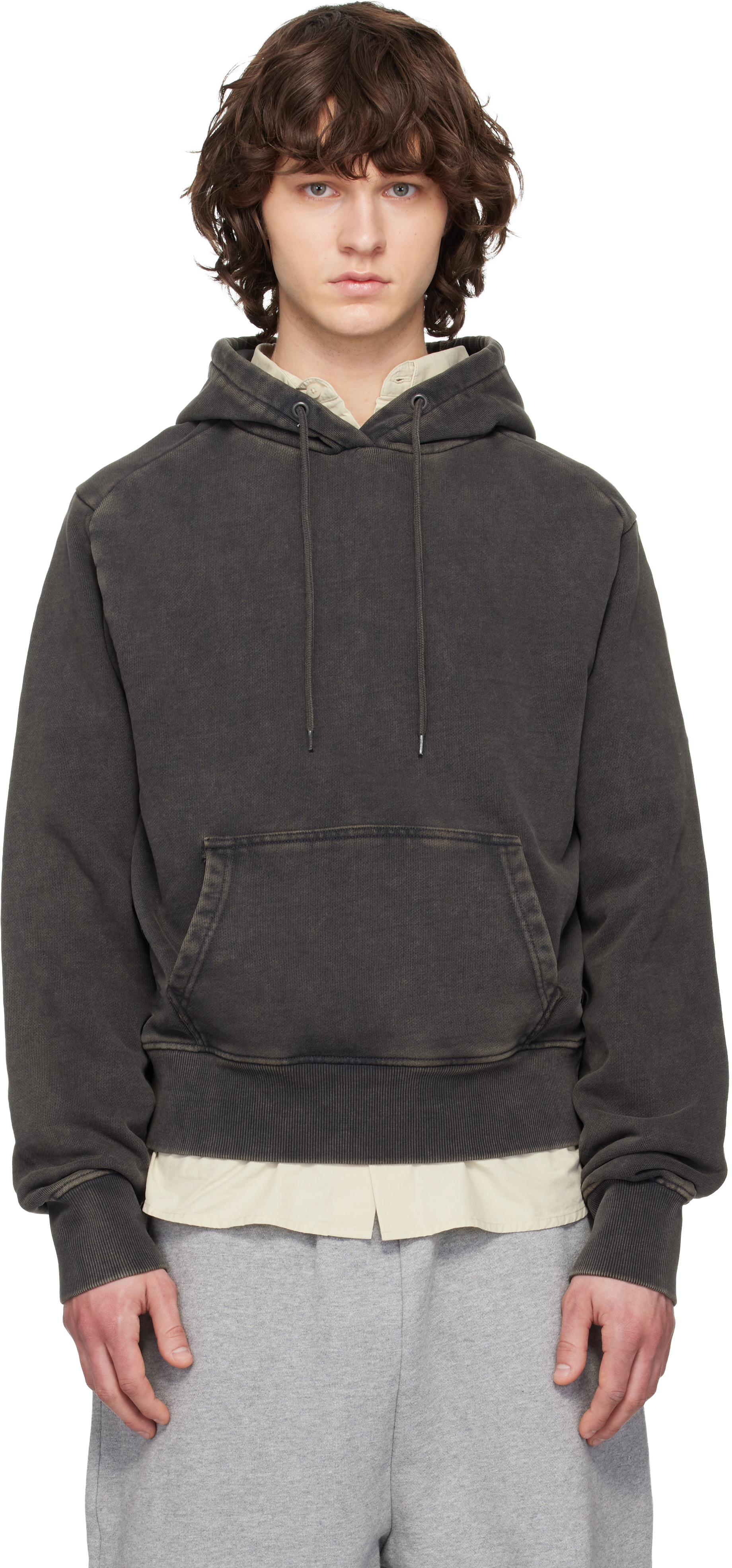 Black Standard Hoodie by Entire Studios on Sale
