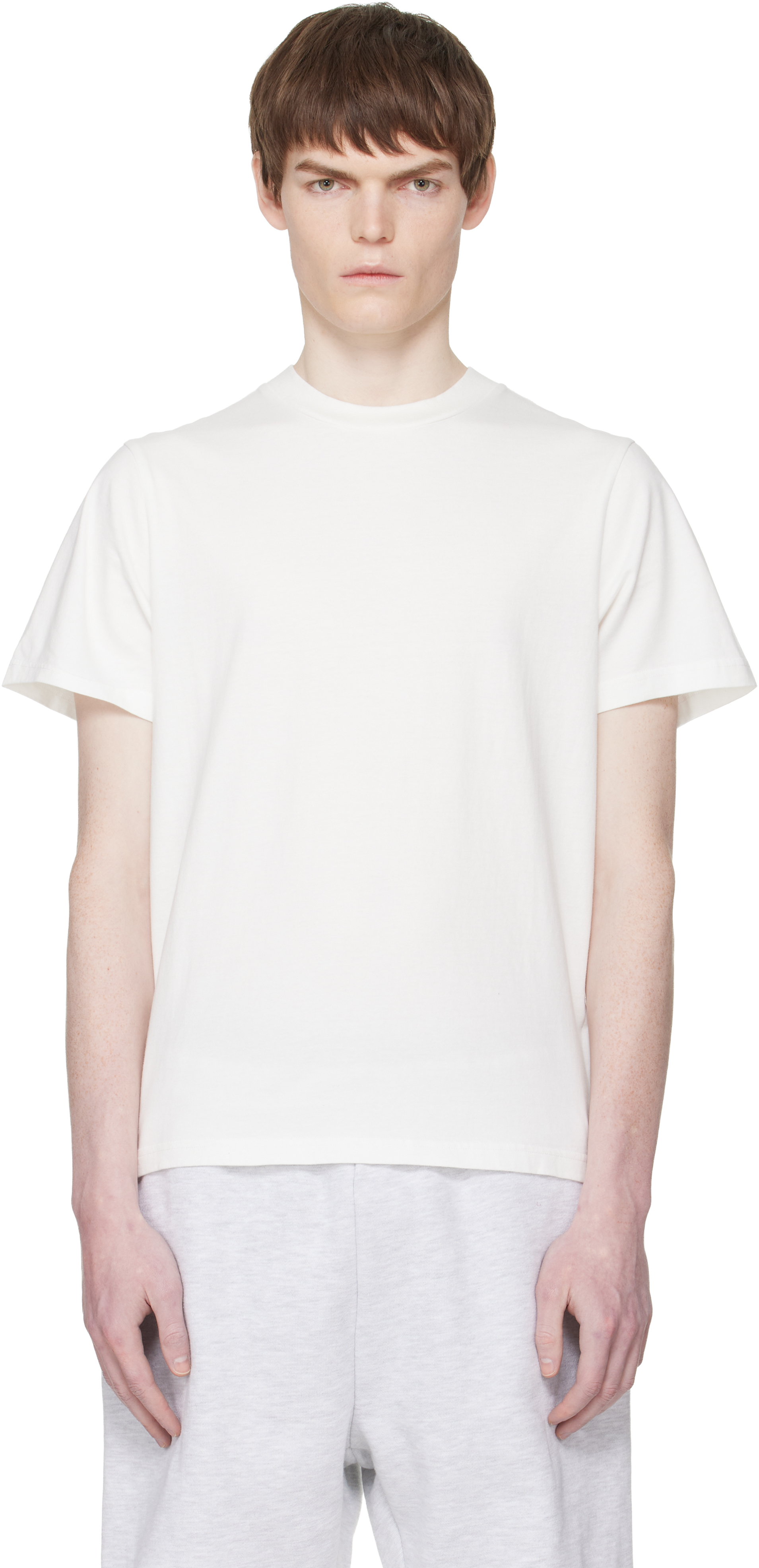 White Standard T-shirt by Entire Studios on Sale