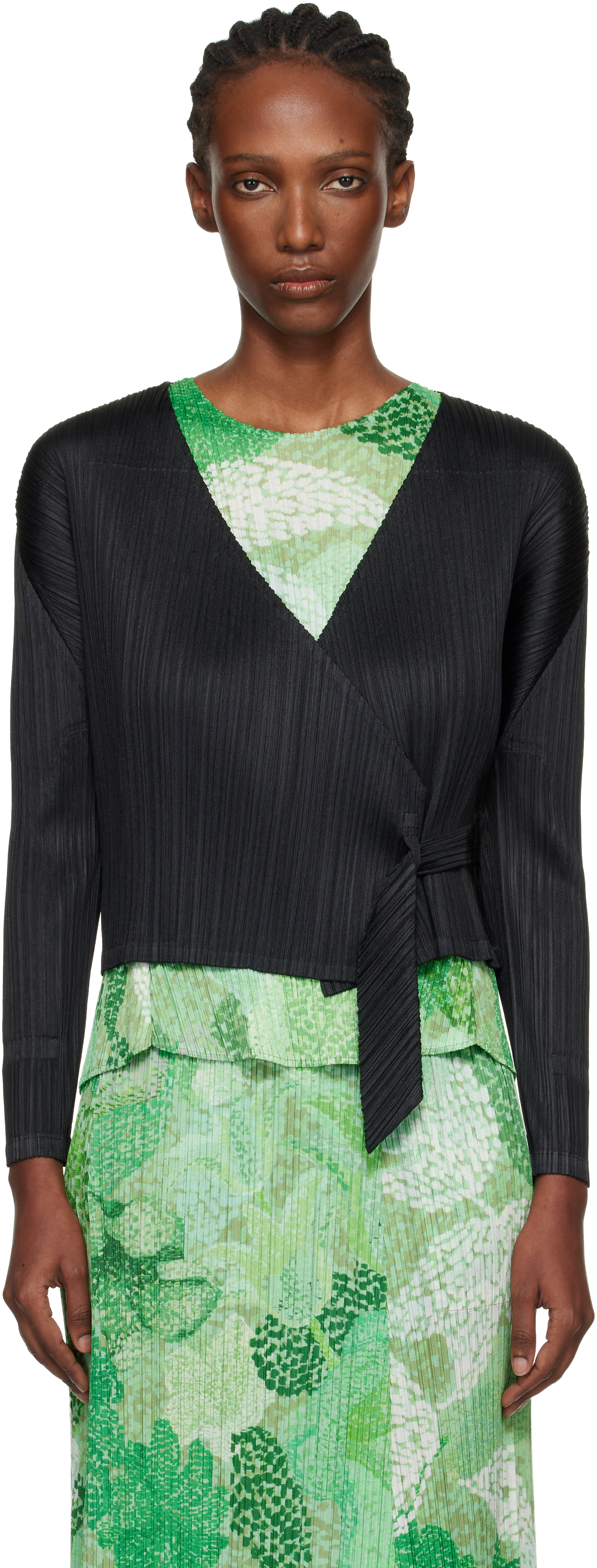 me ISSEY MIYAKE ノースリーブカットソー　MADEINJAPAN 中古・古着通販】me ISSEY MIYAKE (ミーイッセイ ミヤケ) ジャバラ