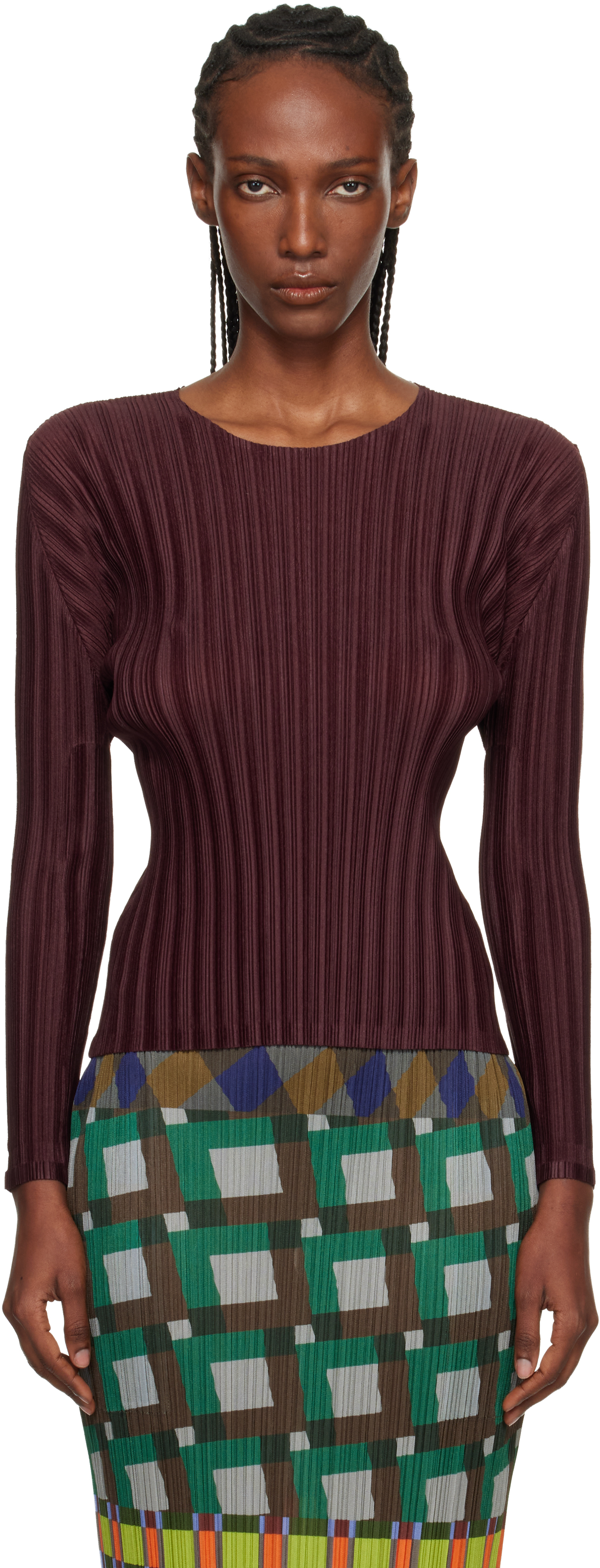 Pleats Please Issey Miyake tops for Women | SSENSE