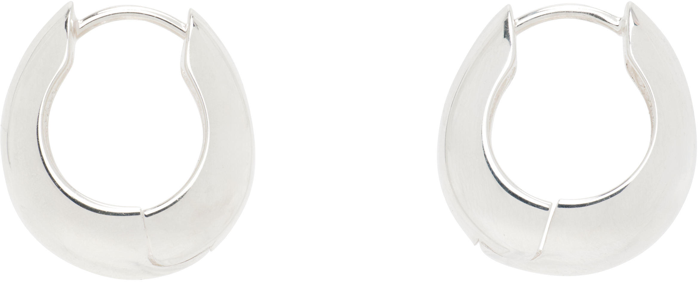 Sophie Buhai: Hinged Hoop Earrings | SSENSE