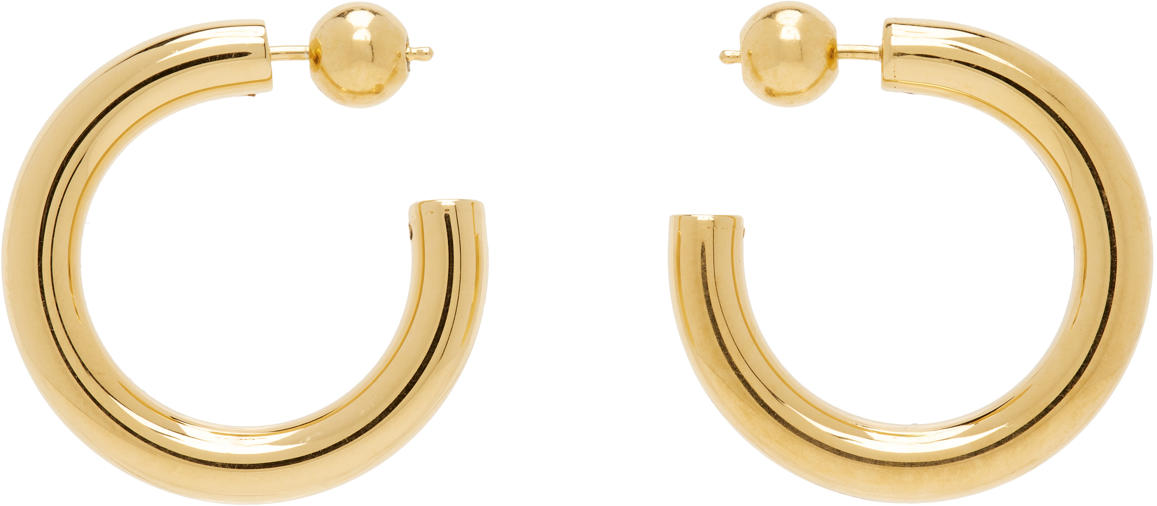Sophie Buhai: Small Everyday Hoop Earrings | SSENSE