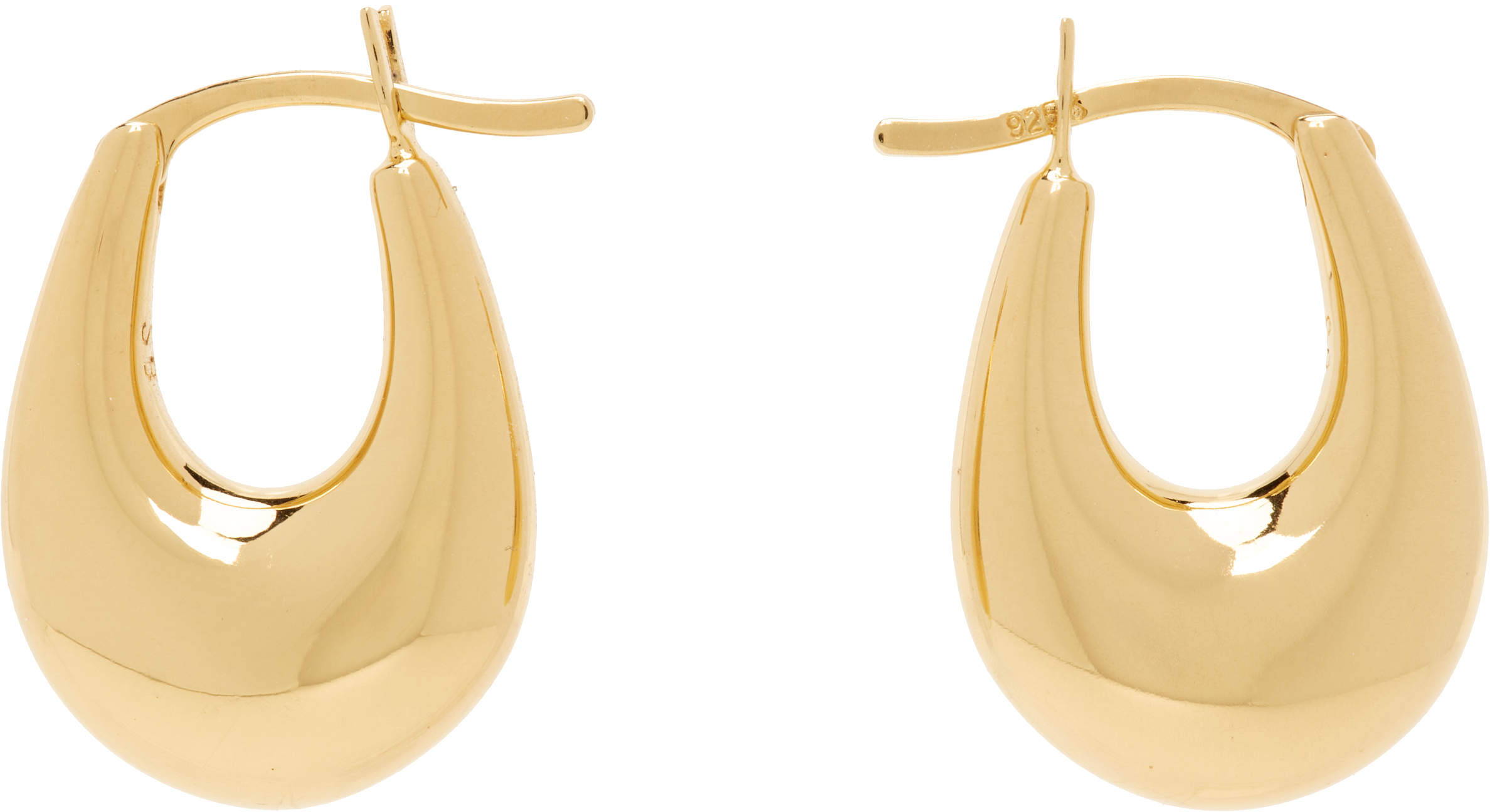 Sophie Buhai: Small Etruscan フープピアス | SSENSE 日本