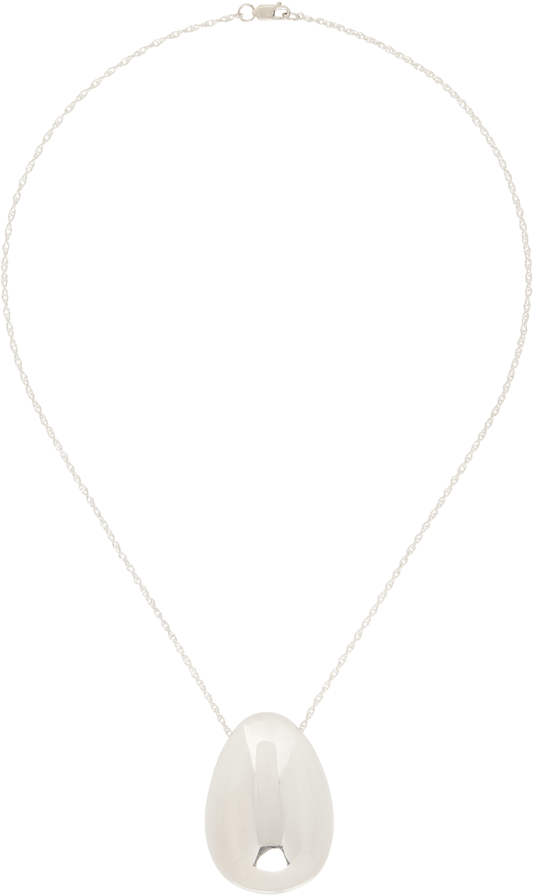アクセサリー SOPHIE BUHAI Egg Pendant SV925 Sophie Buhai: Egg ペンダント ネックレス | SSENSE 日本