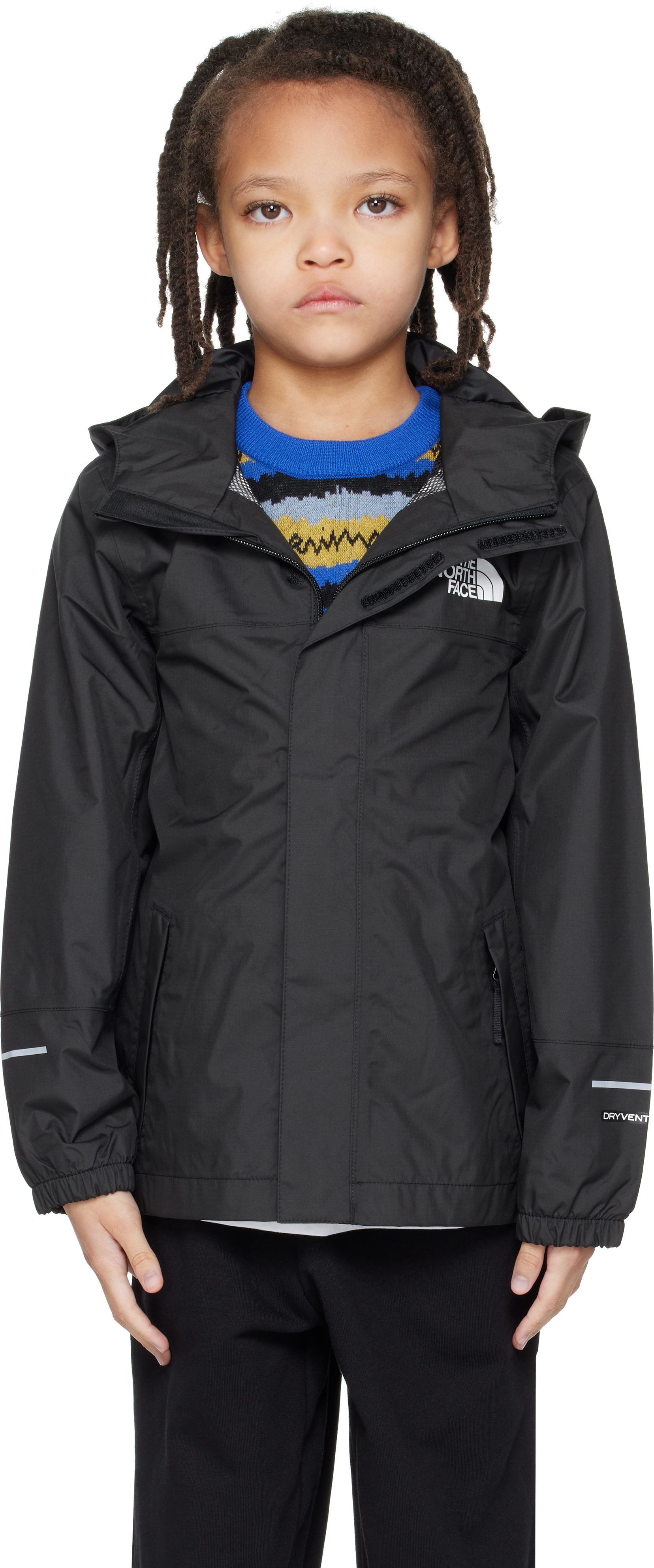 The North Face Kidsのジュニア｜ブラック Antora レインジャケットが