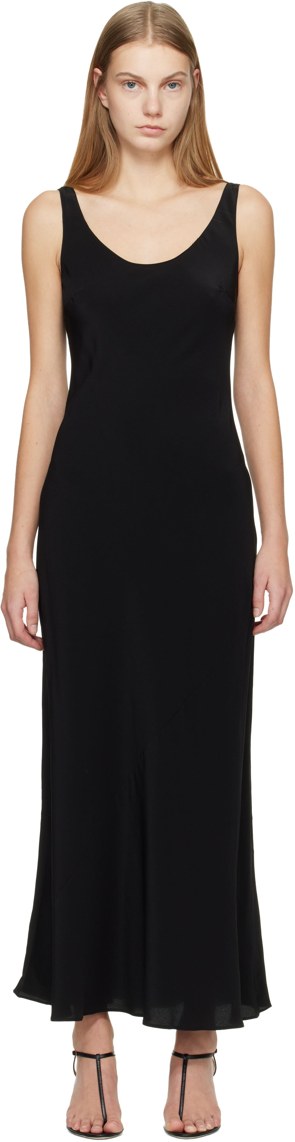 Country Road Jersey Tank Dress NEW PERFECTWHITETEE Mimi Ribbed Jersey Tank  Dress In True Black