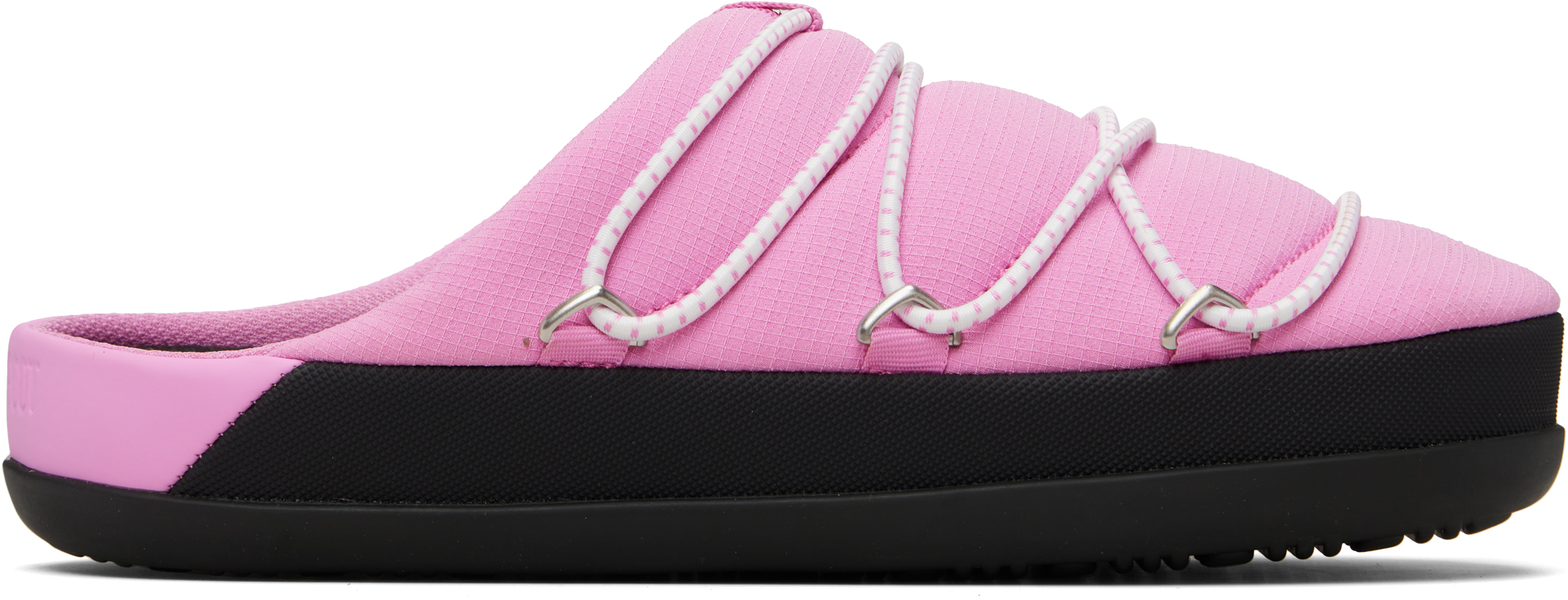 Moon Boot Pink Soft Slipper Loafers