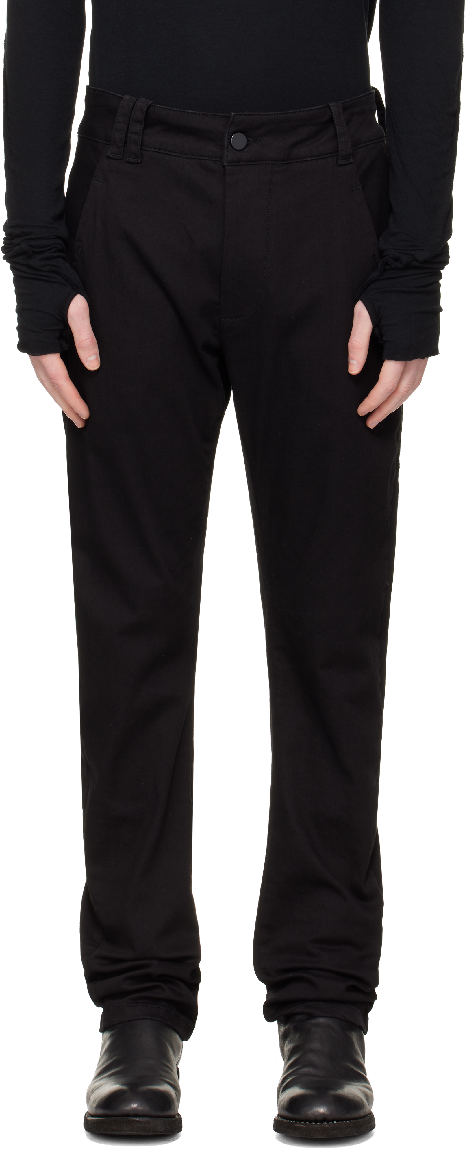 thom/krom: Black M T 102 Jeans | SSENSE