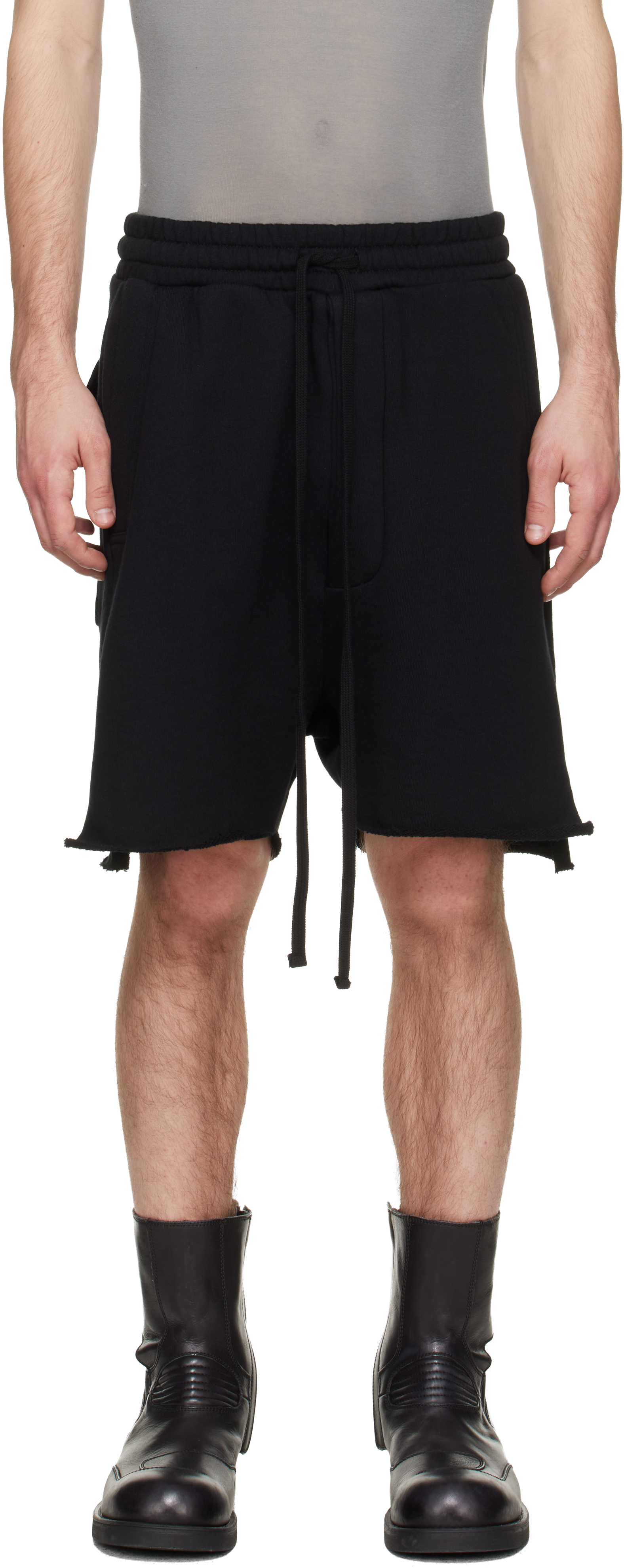 メンズウェア TFW49 25SS COMBINATION SHORTS M thom/krom: Black M ST 519 Shorts | SSENSE