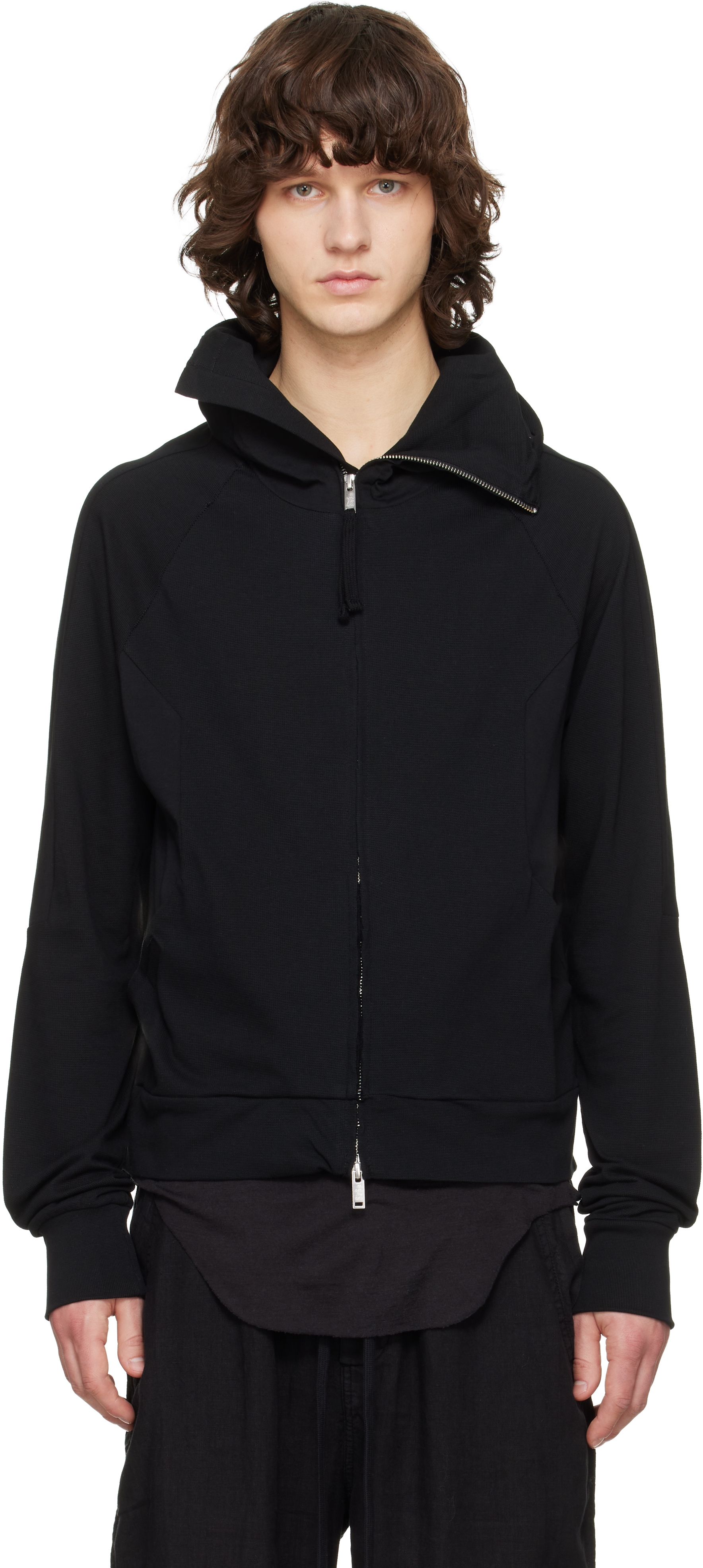Black M SJ 694 Hoodie by thom/krom on Sale