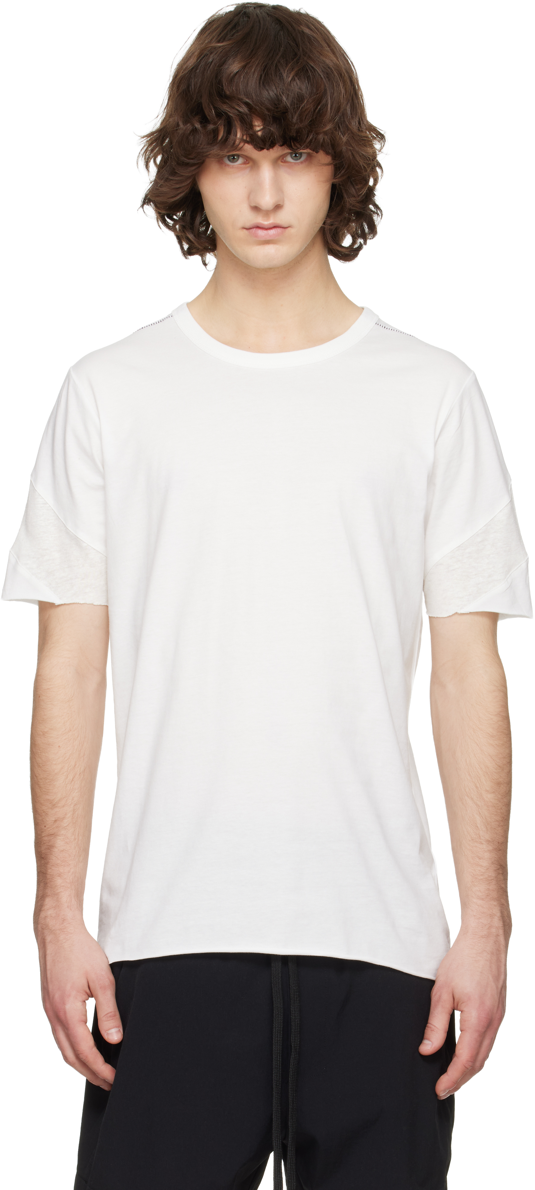 thom krom トム クロム Tシャツ 白 M RUNDHOLZ Thom Krom（トムクロム）トップス Tシャツ - FARFETCH