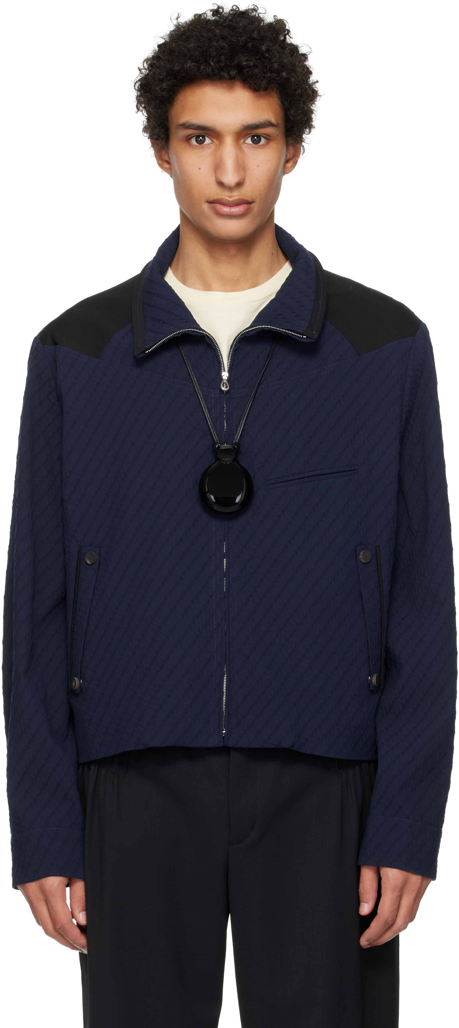 Kiko Kostadinov Black Tonino Jacket | Smart Closet