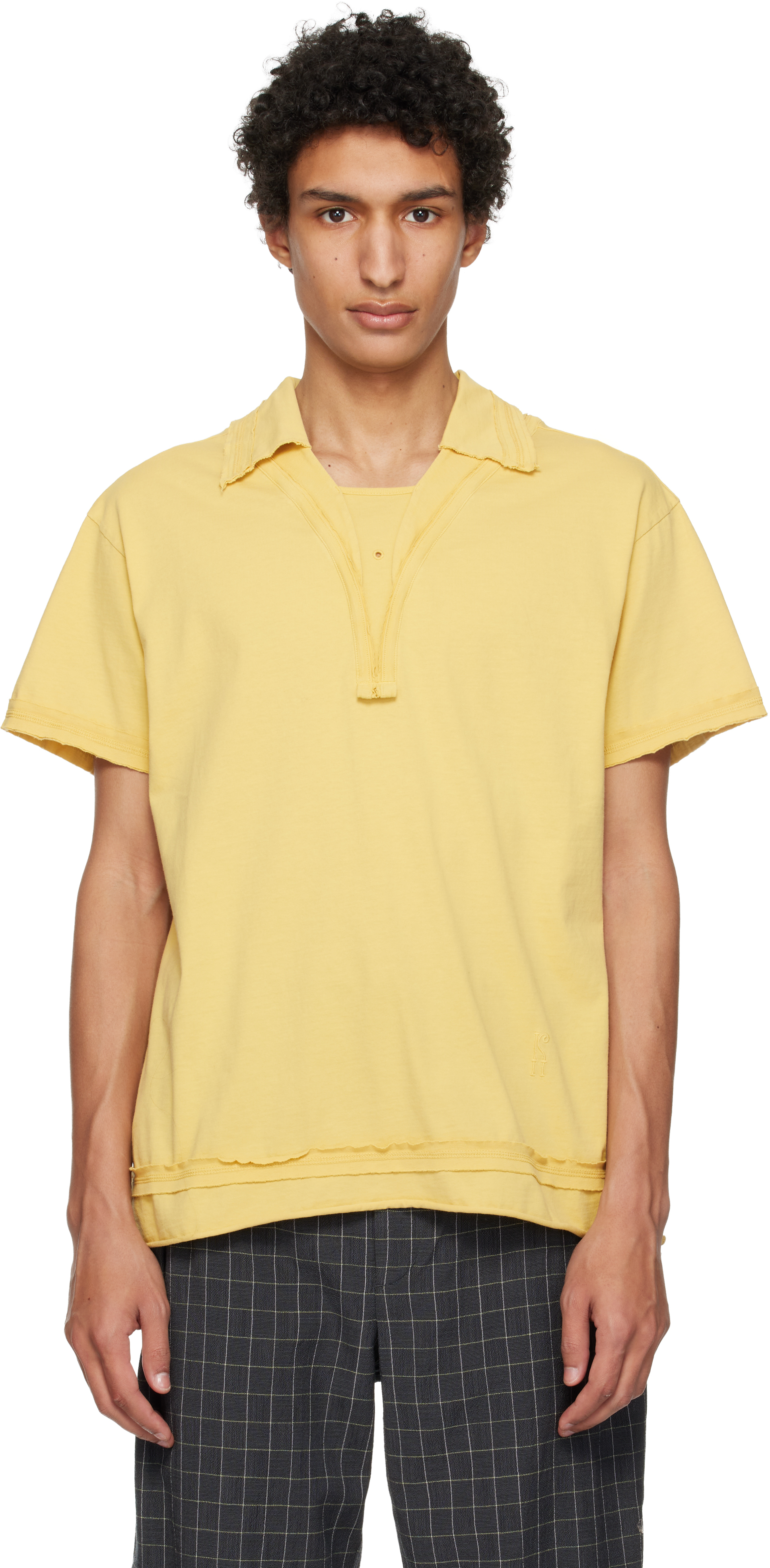 Kiko Kostadinov Yellow Otak Polo