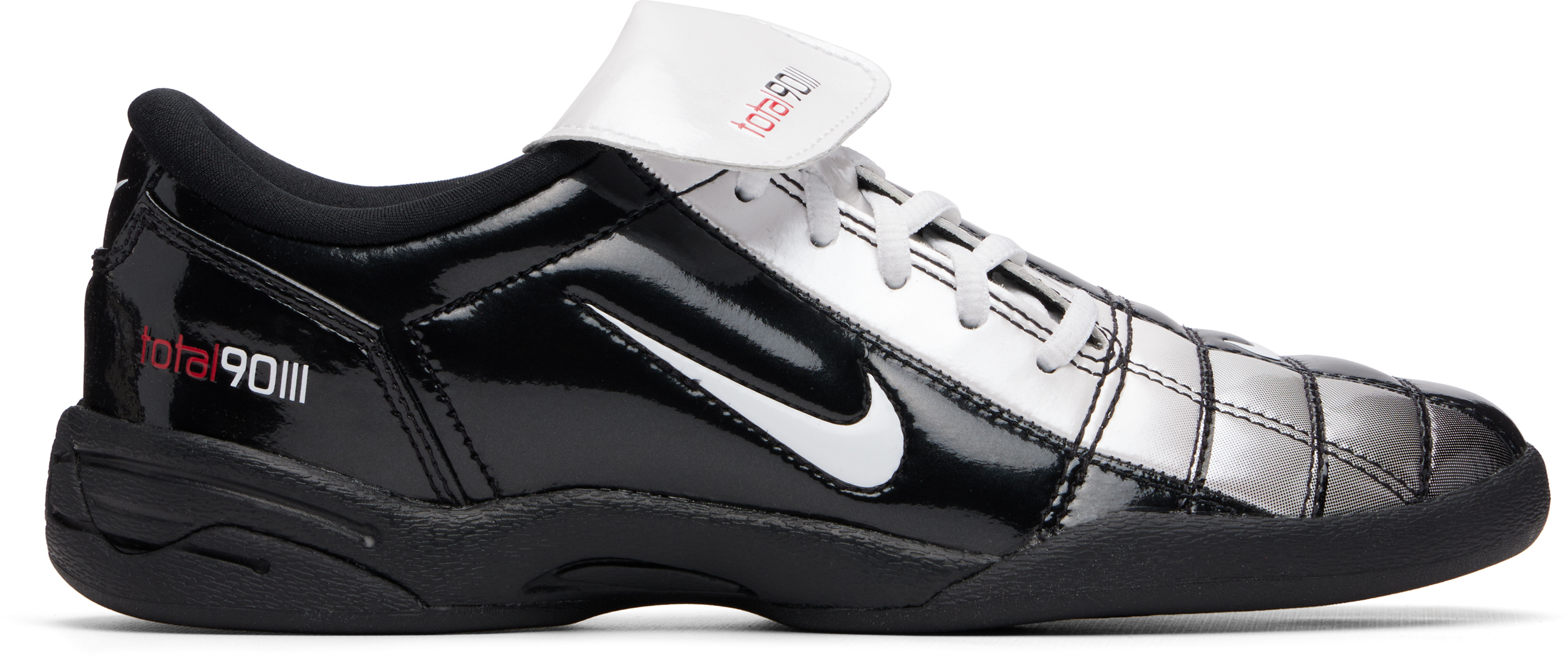 Nike: Black & White Total 90 SE Sneakers | SSENSE