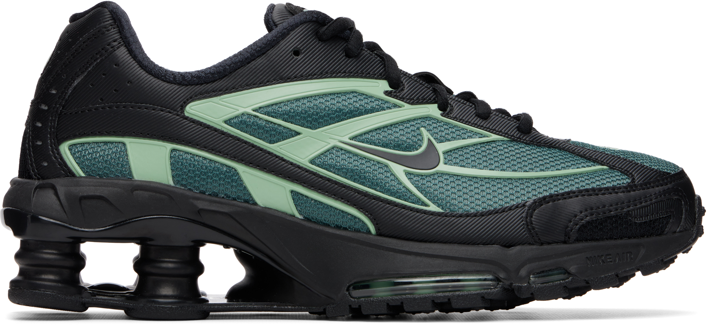 Nike: ブラック＆グリーン Shox Ride 2 スニーカー | SSENSE 日本