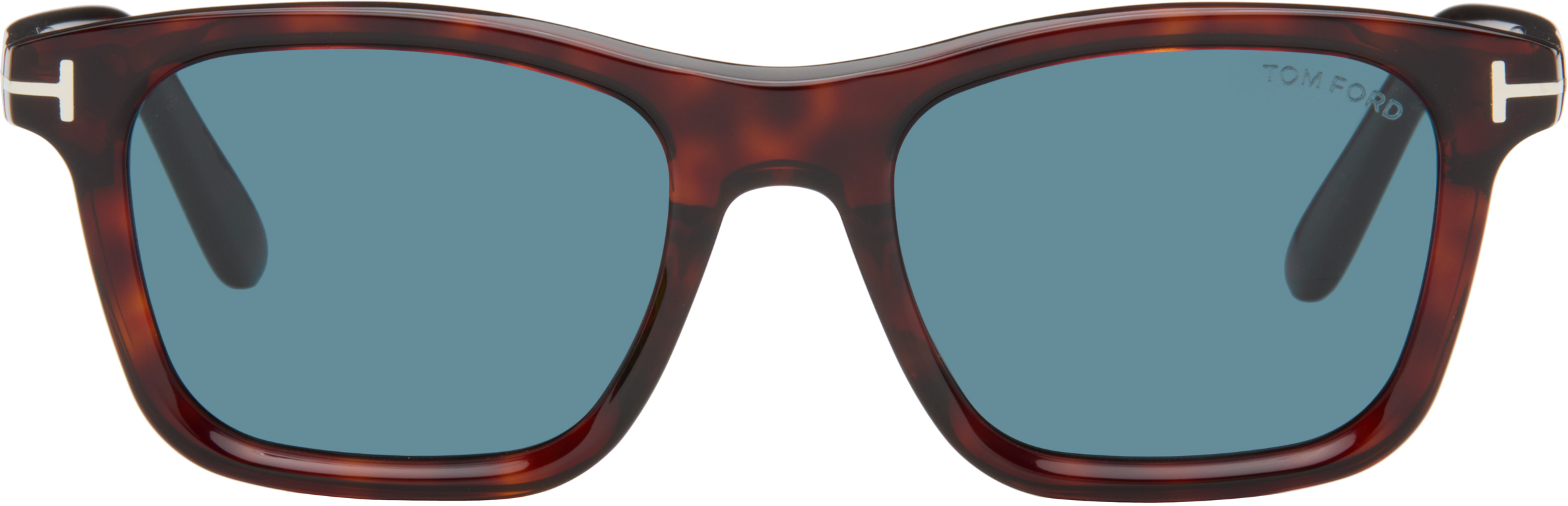 TOM FORD: Brown Barron Sunglasses | SSENSE Canada