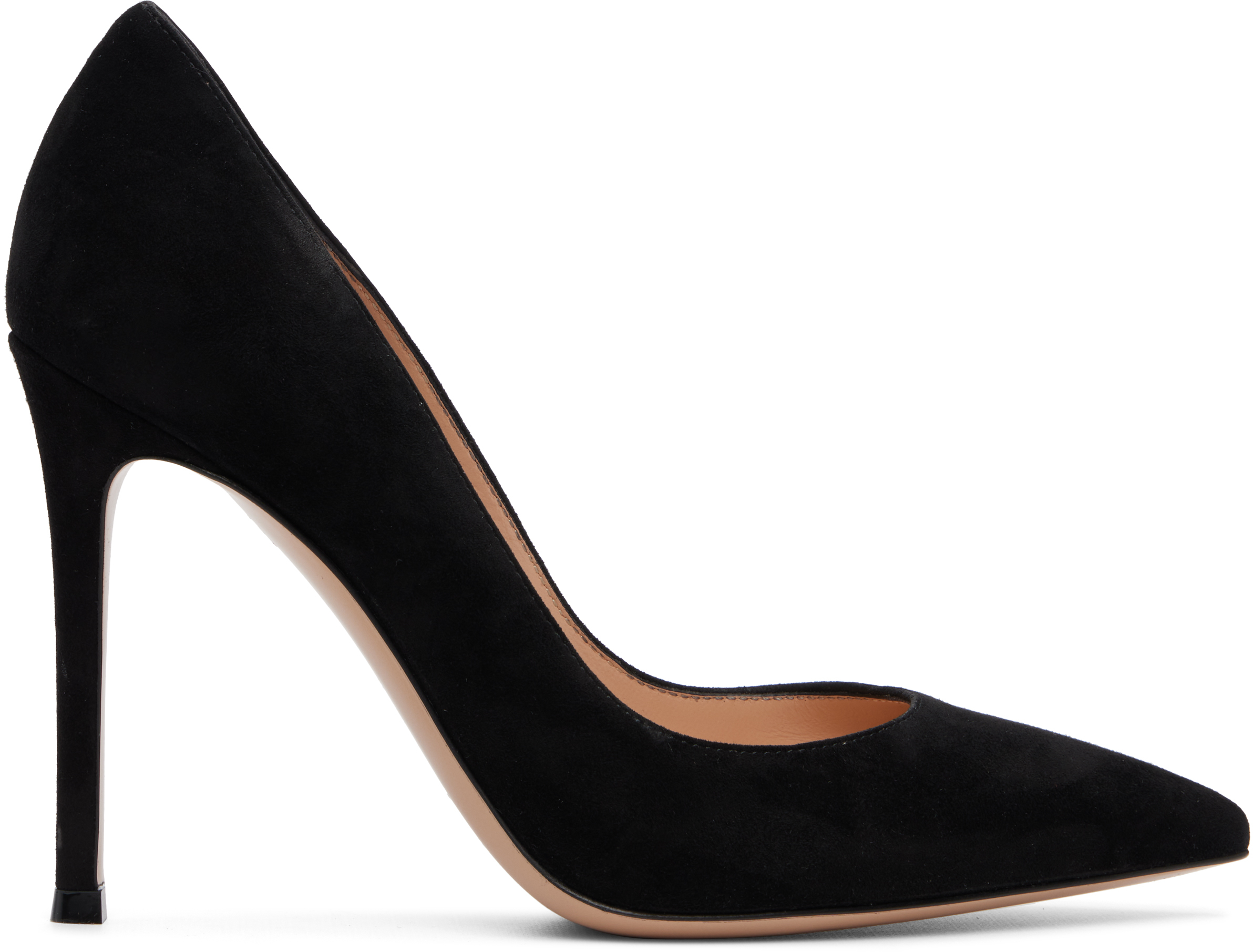 Gianvito Rossi: ブラック Gianvito 105 ヒール | SSENSE 日本