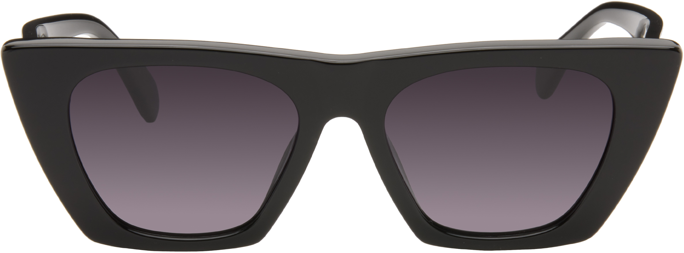 Anine Bing Black Cat-Eye Sunglasses with Gradient Lenses Meet the latest sunglasses from Anine Bing ?️ Pierre in  main image 2