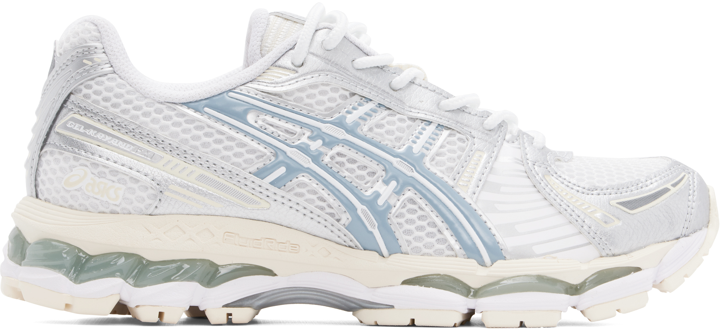 ASICS: ホワイト＆シルバー Gel-Kayano 12.1 スニーカー | SSENSE 日本