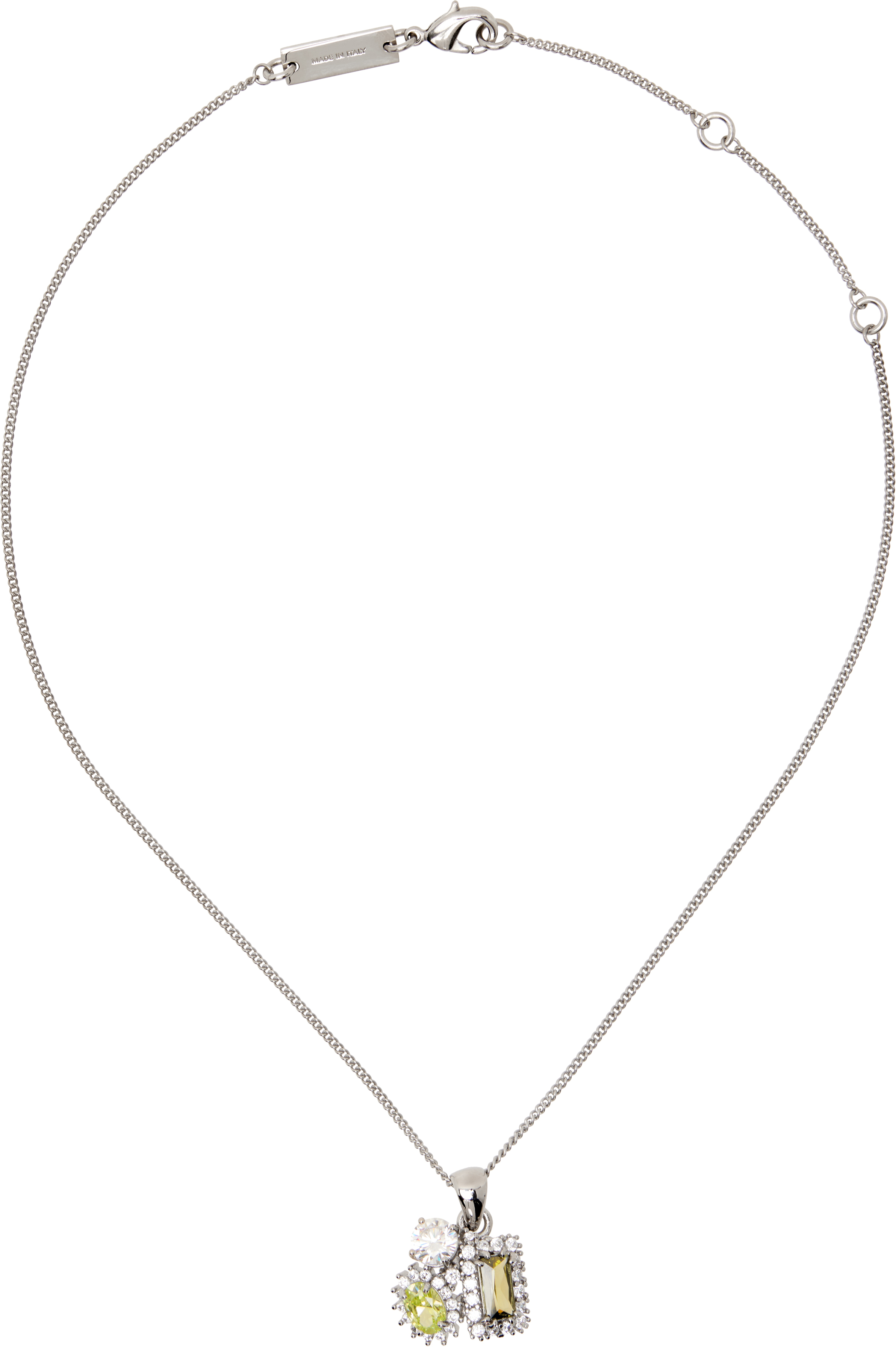 Maison Margiela: Cluster Pendant Necklace | SSENSE