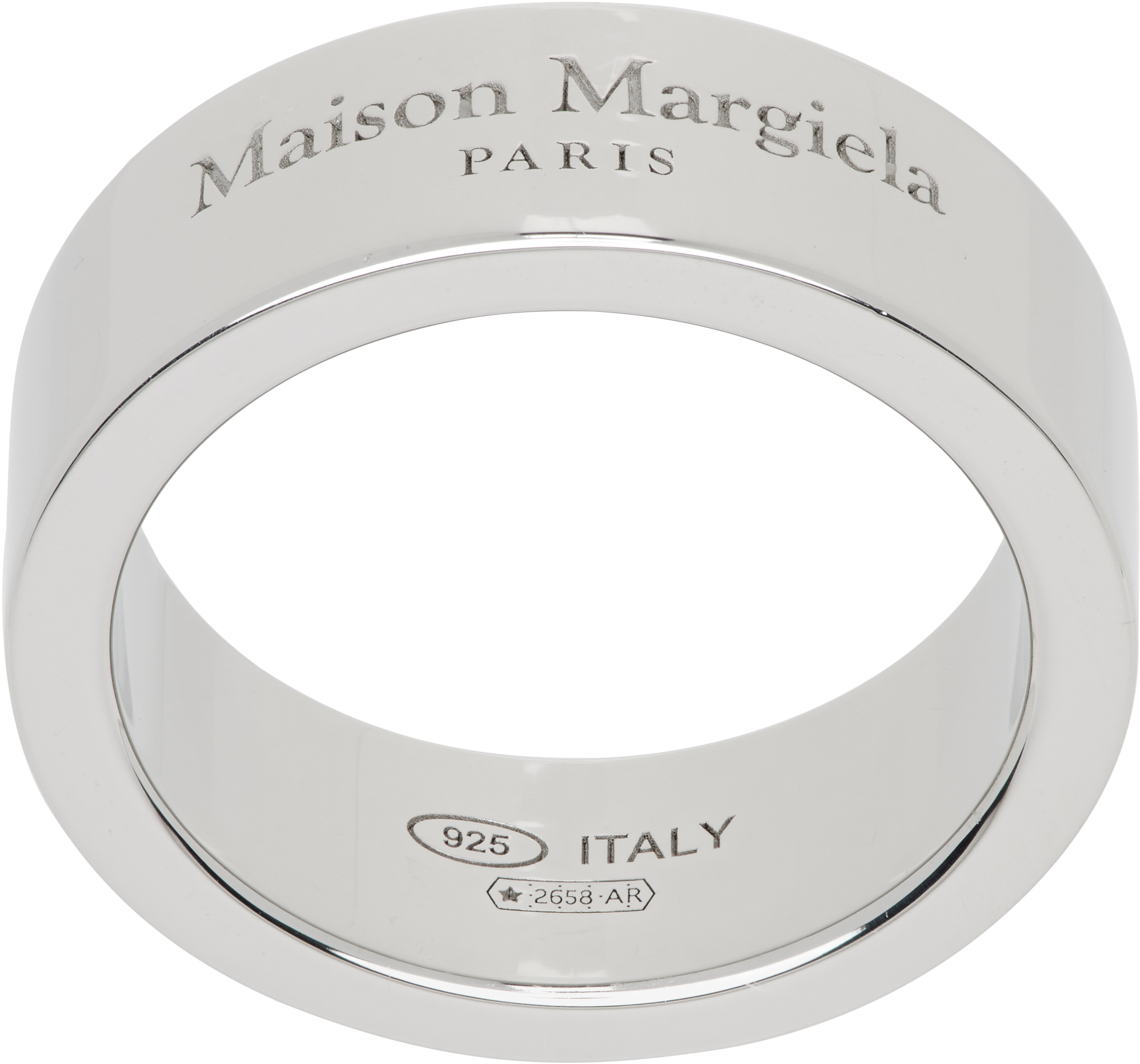 Maison Margiela: Logo Reference リング | SSENSE 日本