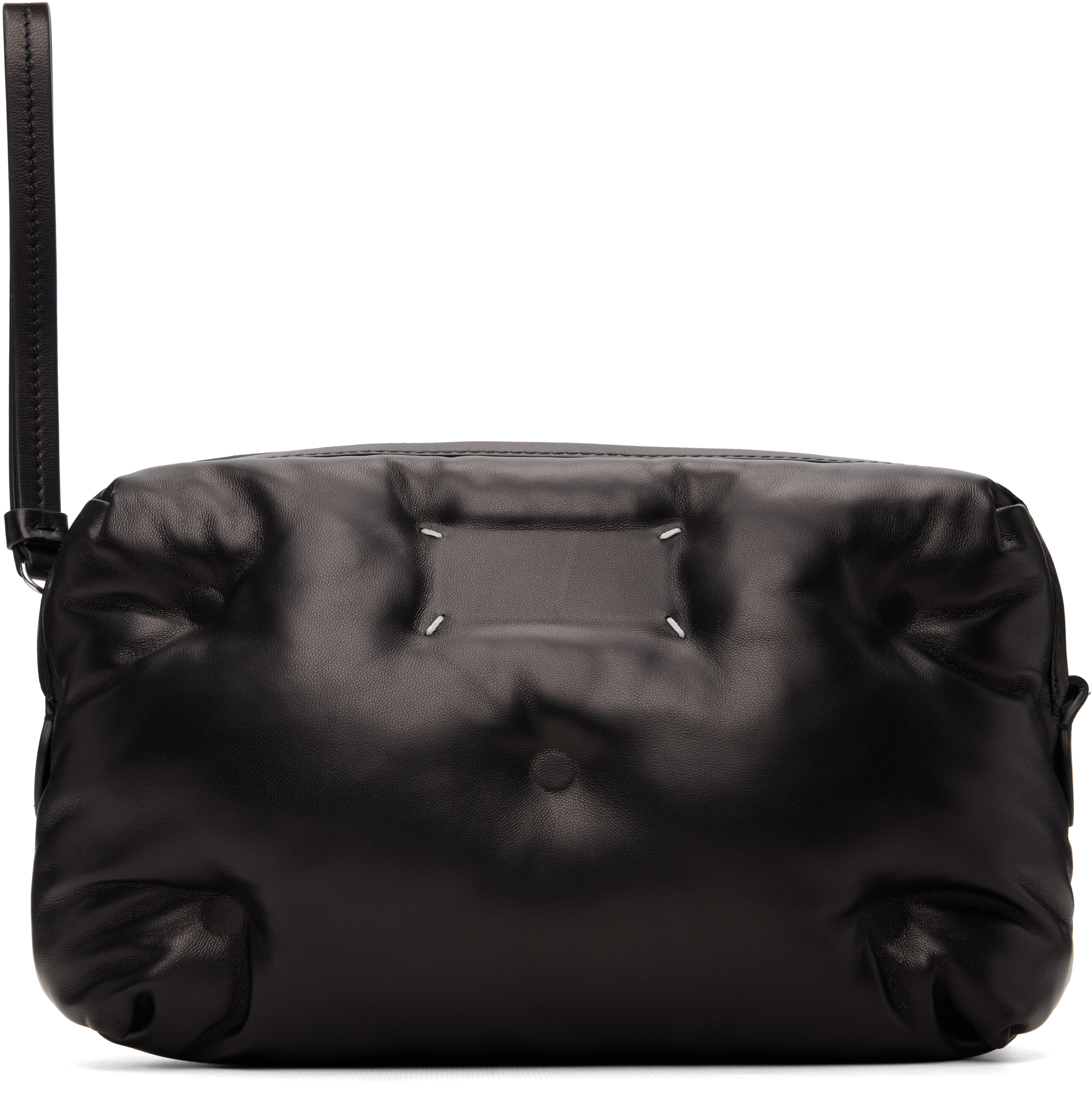 Maison Margiela: Black Glam Slam Camera Pouch | SSENSE