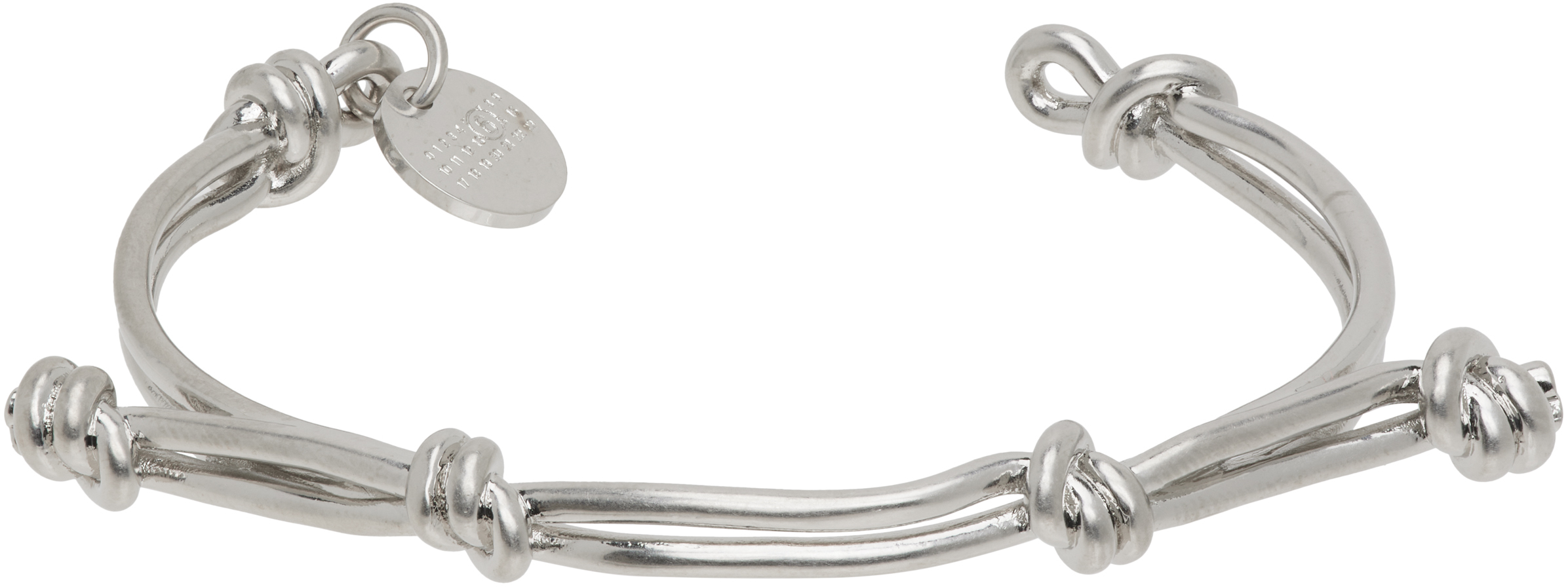 MM6 Maison Margiela: Knot Bracelet | SSENSE