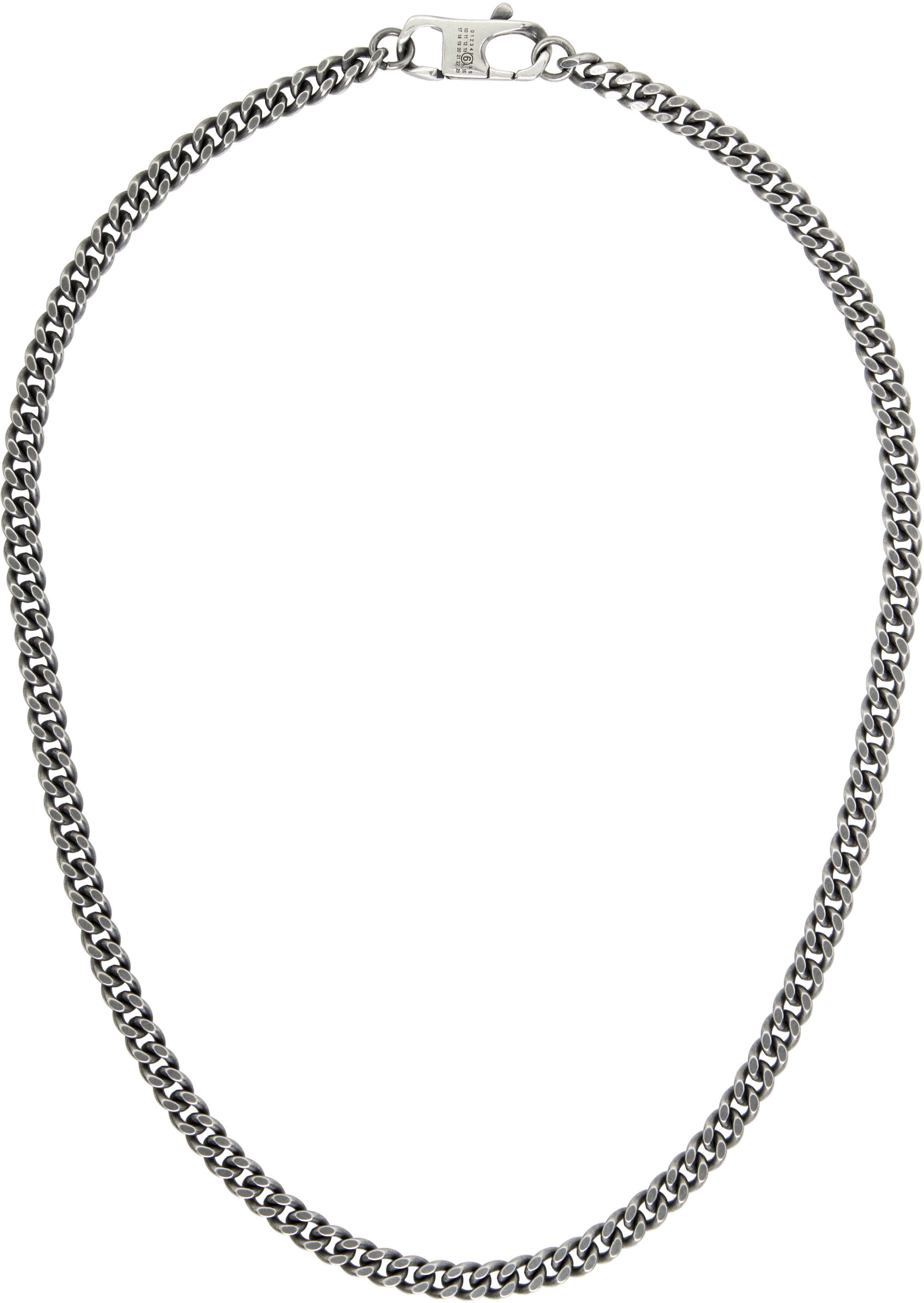 MM6 Maison Margiela: Antiqued Necklace | SSENSE