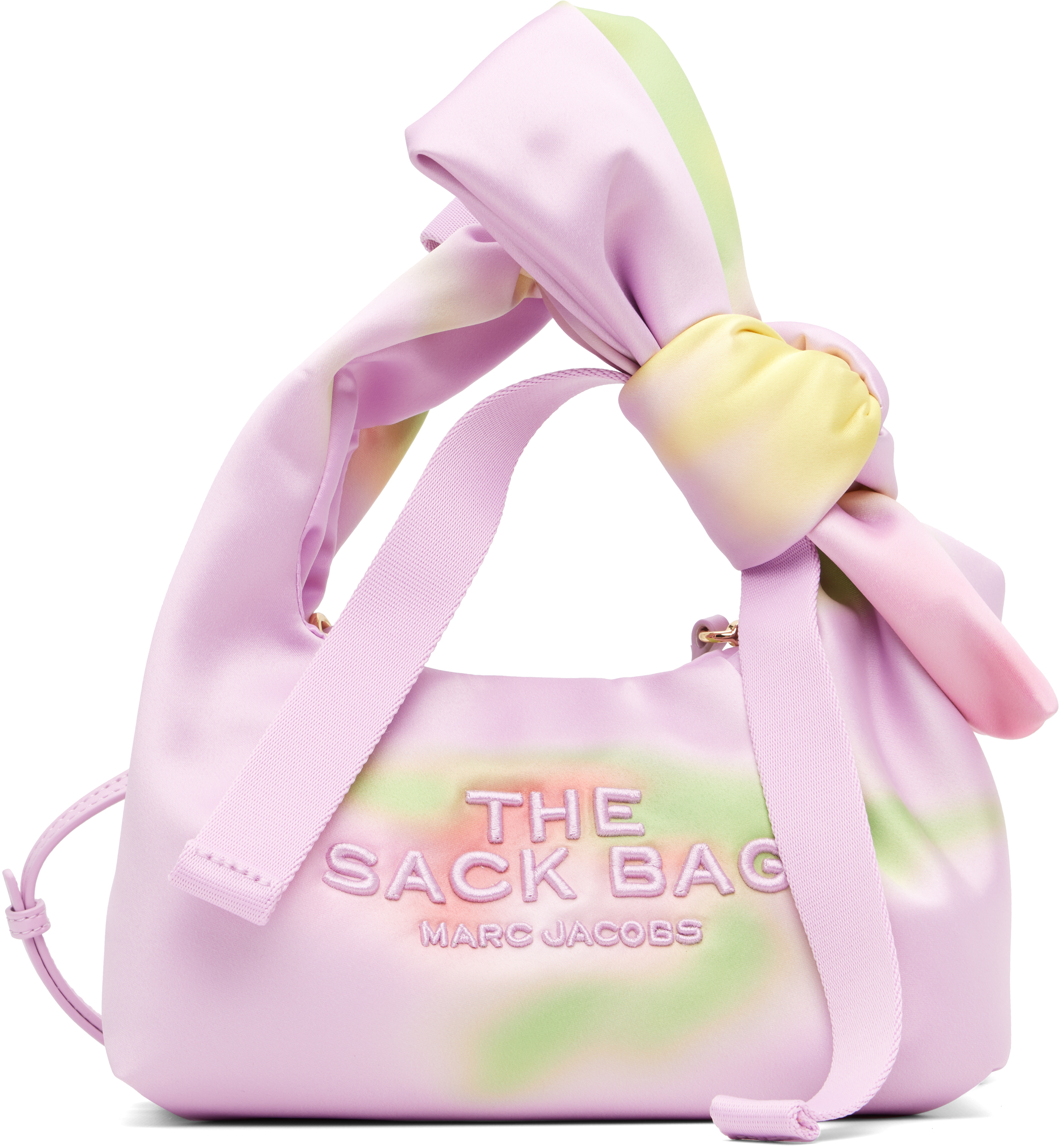 Marc Jacobs: ピンク 'The Mini Blurred Sack' トートバッグ | SSENSE 日本