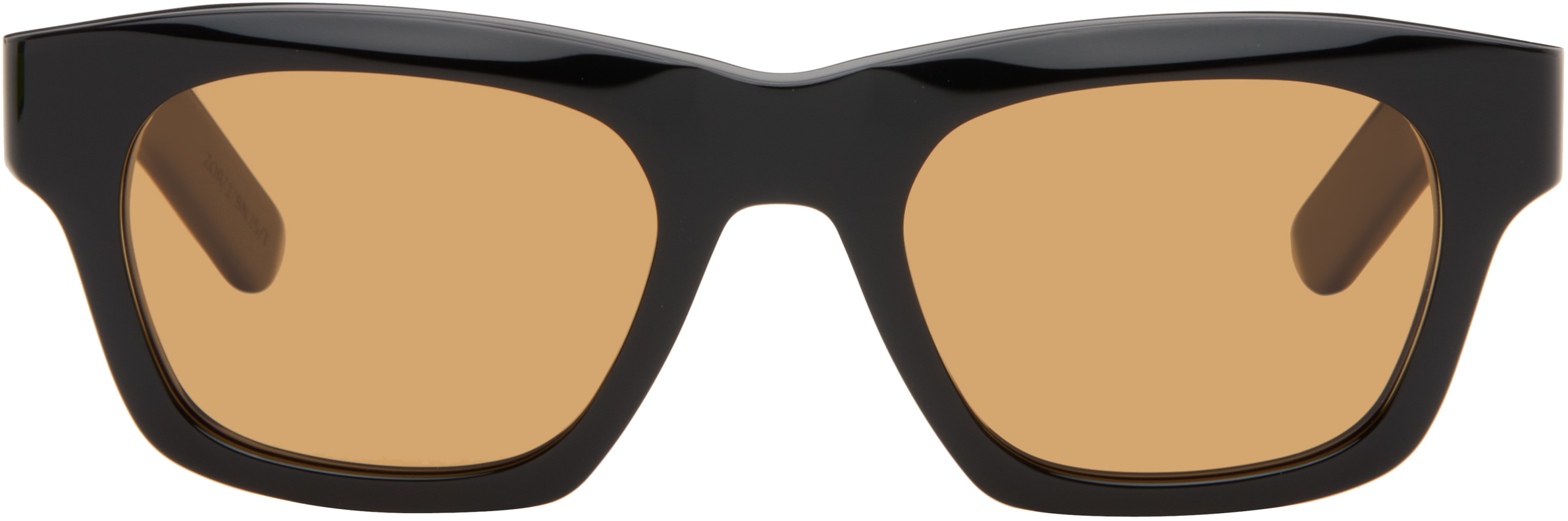 小物 Visiones GOLDWINGBLACK retrosuperfuture RETROSUPERFUTURE: Black Sintesi Sunglasses | SSENSE Canada