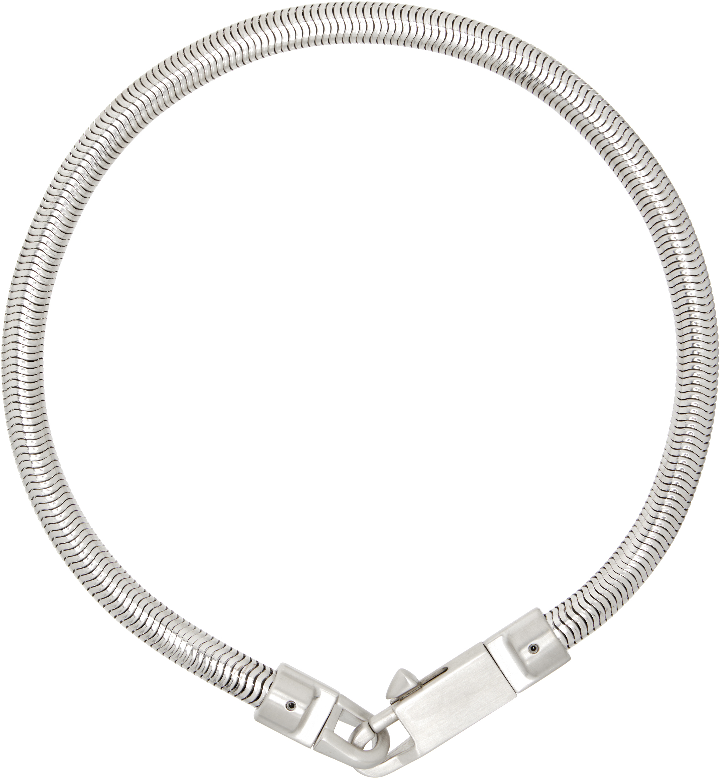 Rick Owens: Tower Snake Necklace | SSENSE