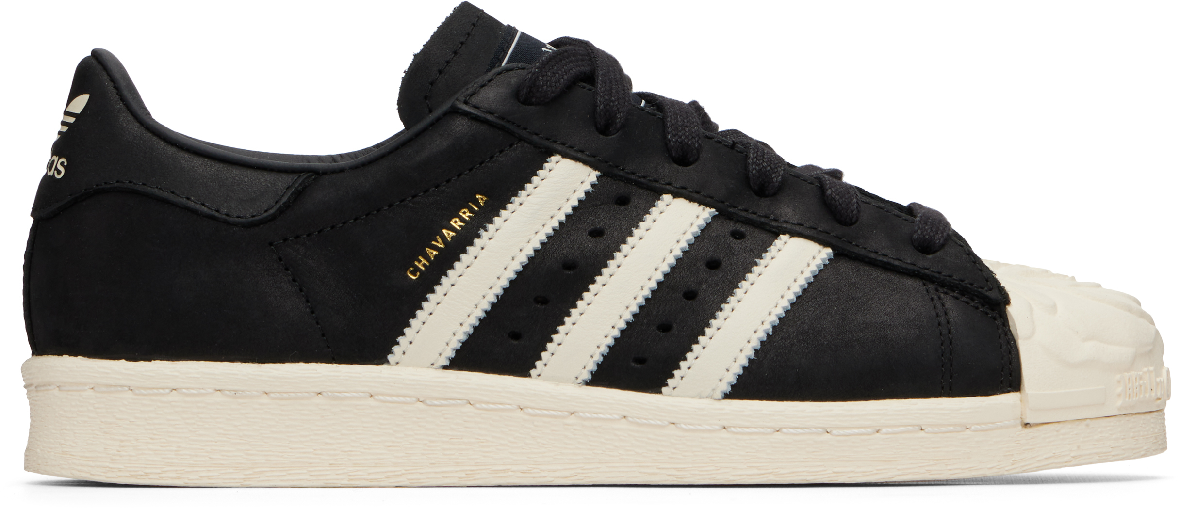 WILLY CHAVARRIA: Black adidas Originals Edition Chavarria Superstar  Sneakers | SSENSE