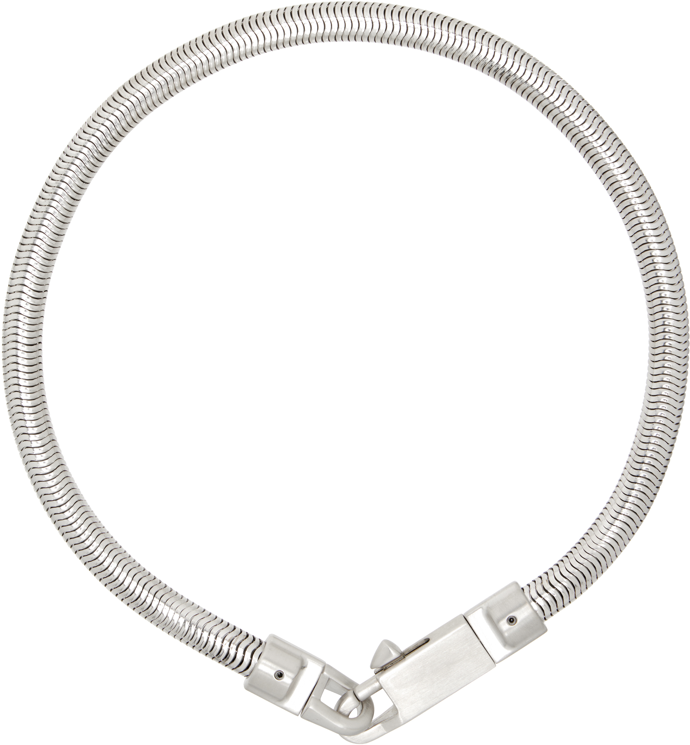 Rick Owens: Temple Snake Necklace | SSENSE