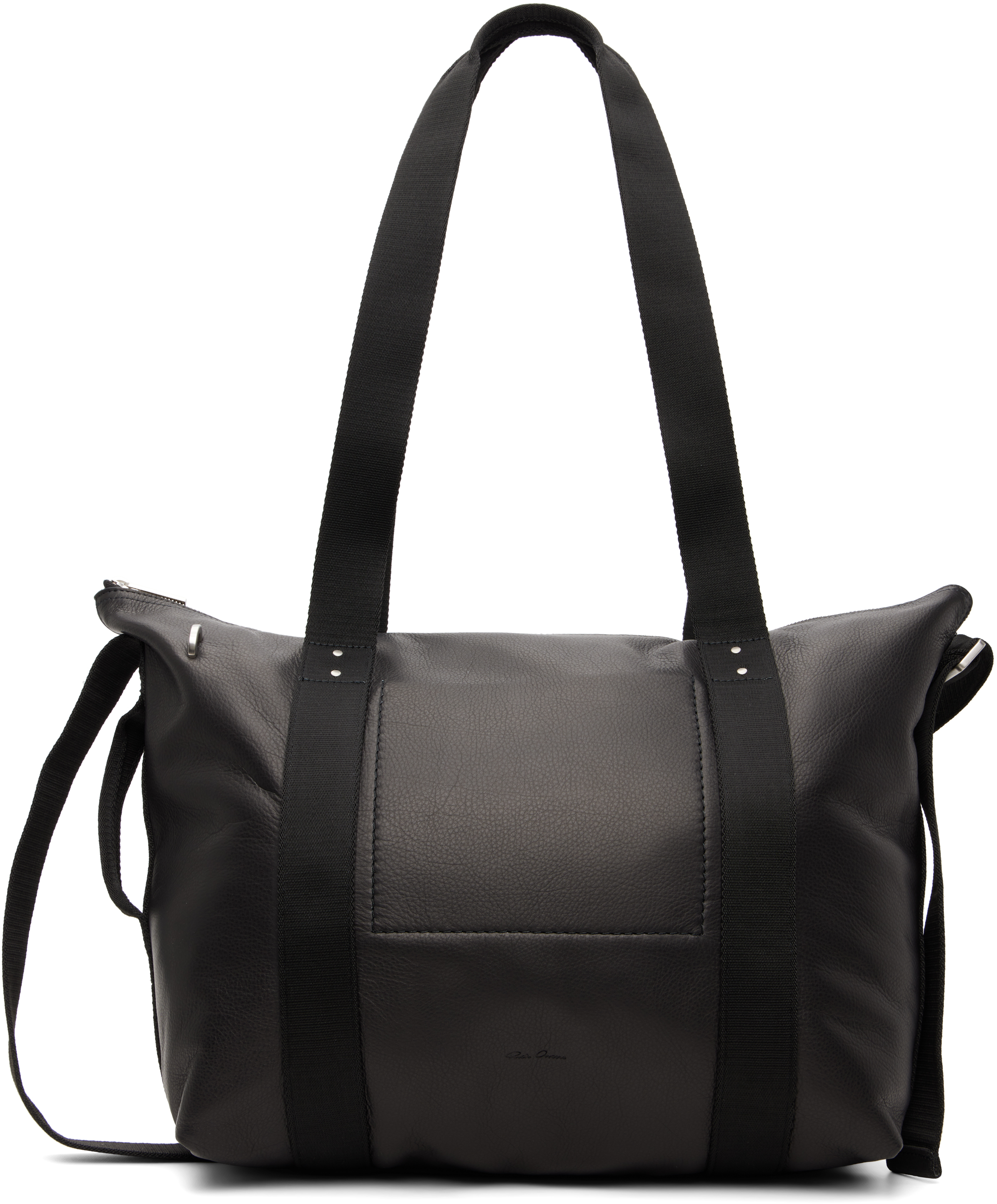 Rick Owens: ブラック Tower Trolley トートバッグ | SSENSE 日本