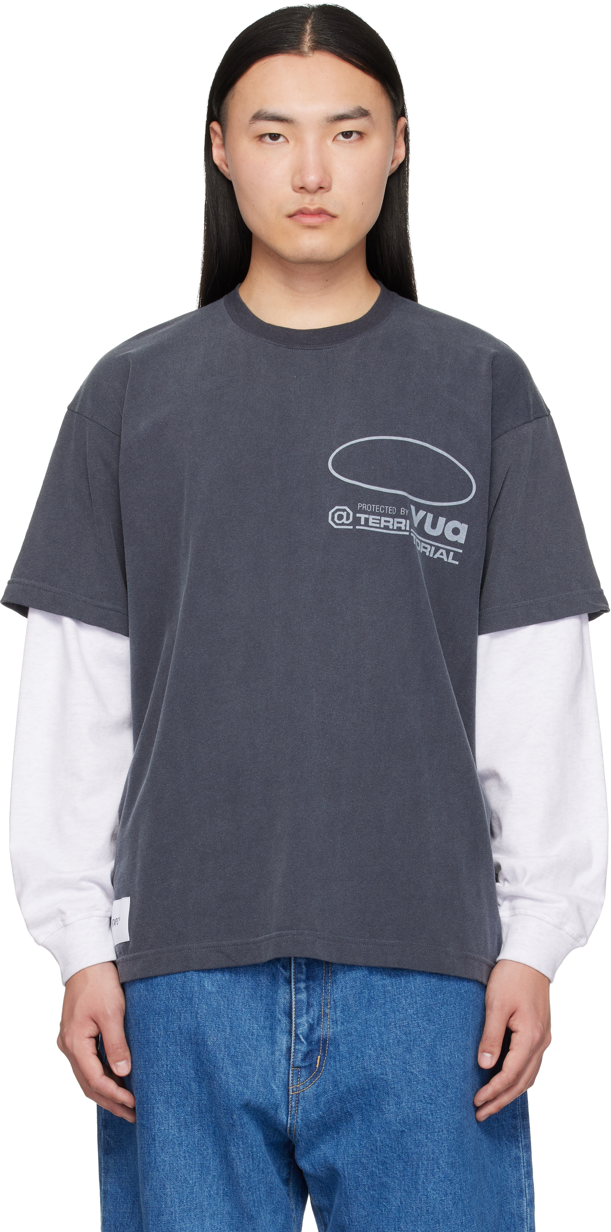 WTAPS: グレー SLDR 長袖Tシャツ | SSENSE 日本