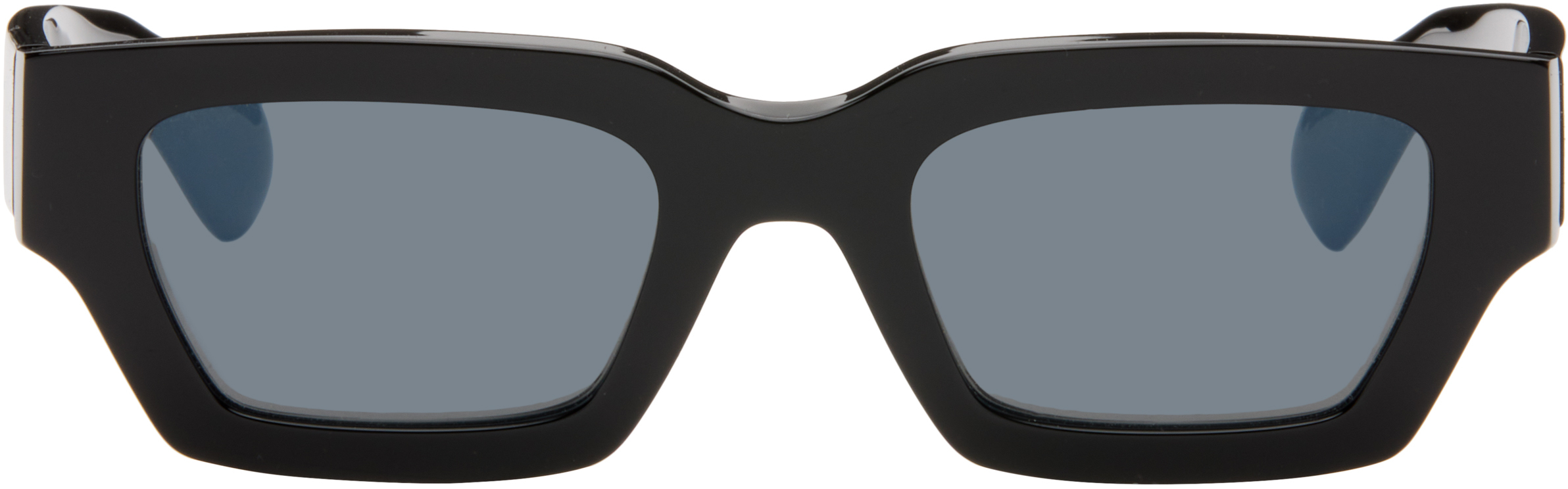 Jil Sander Black Oliver Peoples Cat Eye 'Edition 3' Sunglasses
