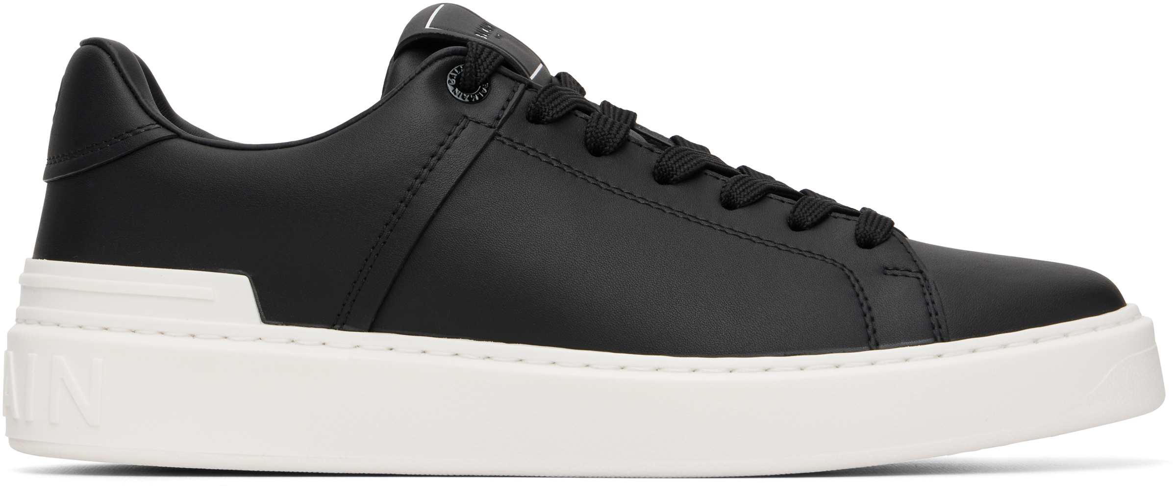 balmain-black-b-court-calfskin 