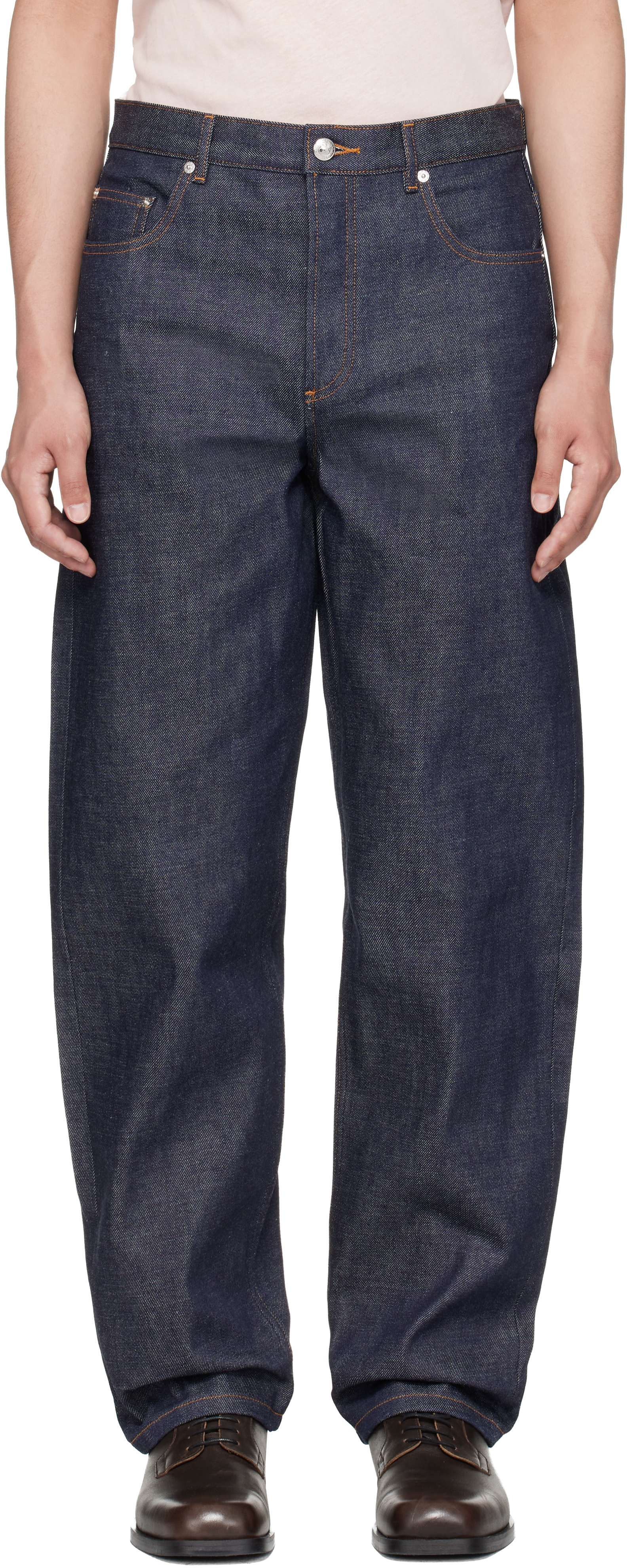 A.P.C.: Indigo Fairfax Jeans | SSENSE