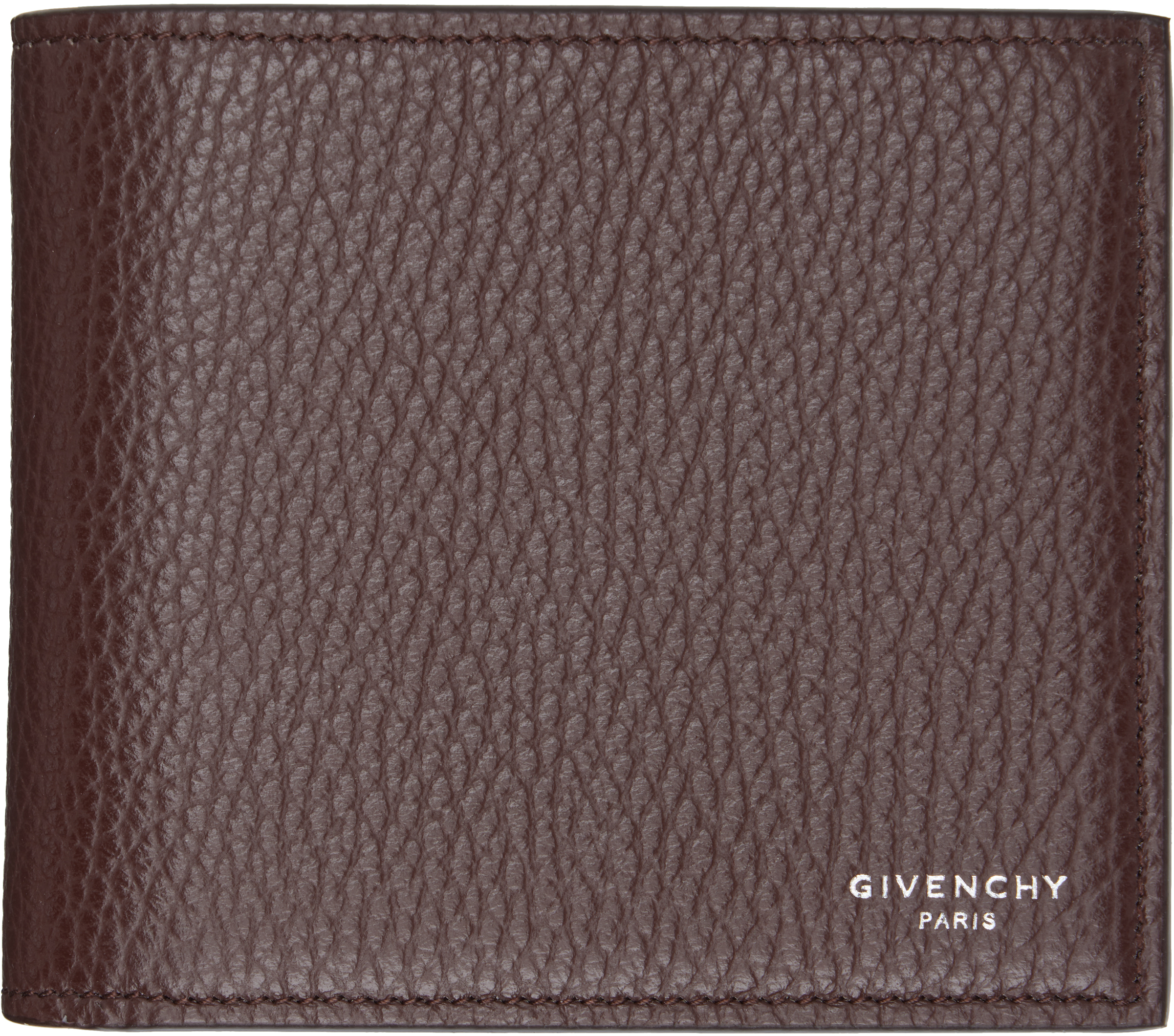 Givenchy Brown Coin Billfold Wallet