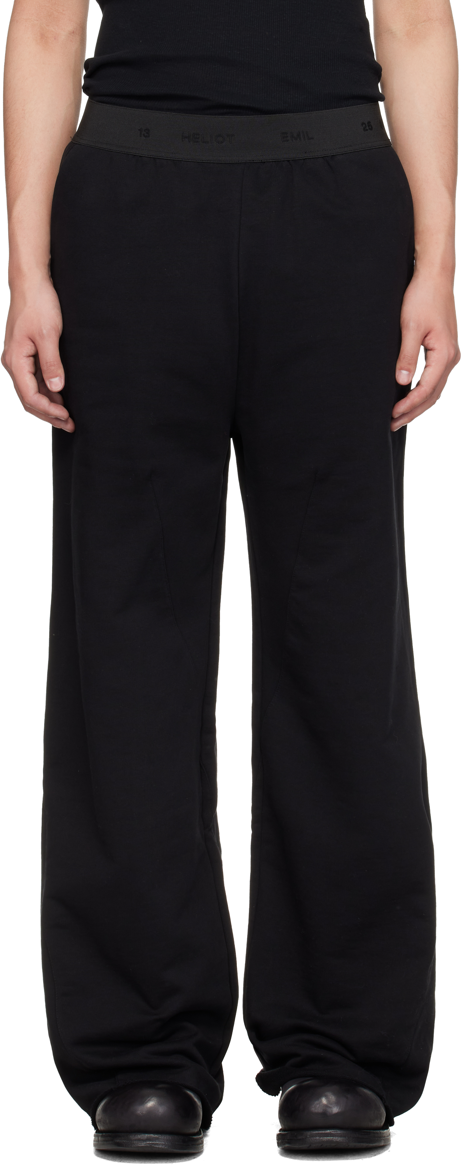 HELIOT EMIL synapsis trousers 44 Black Gallop Jeans by HELIOT EMIL