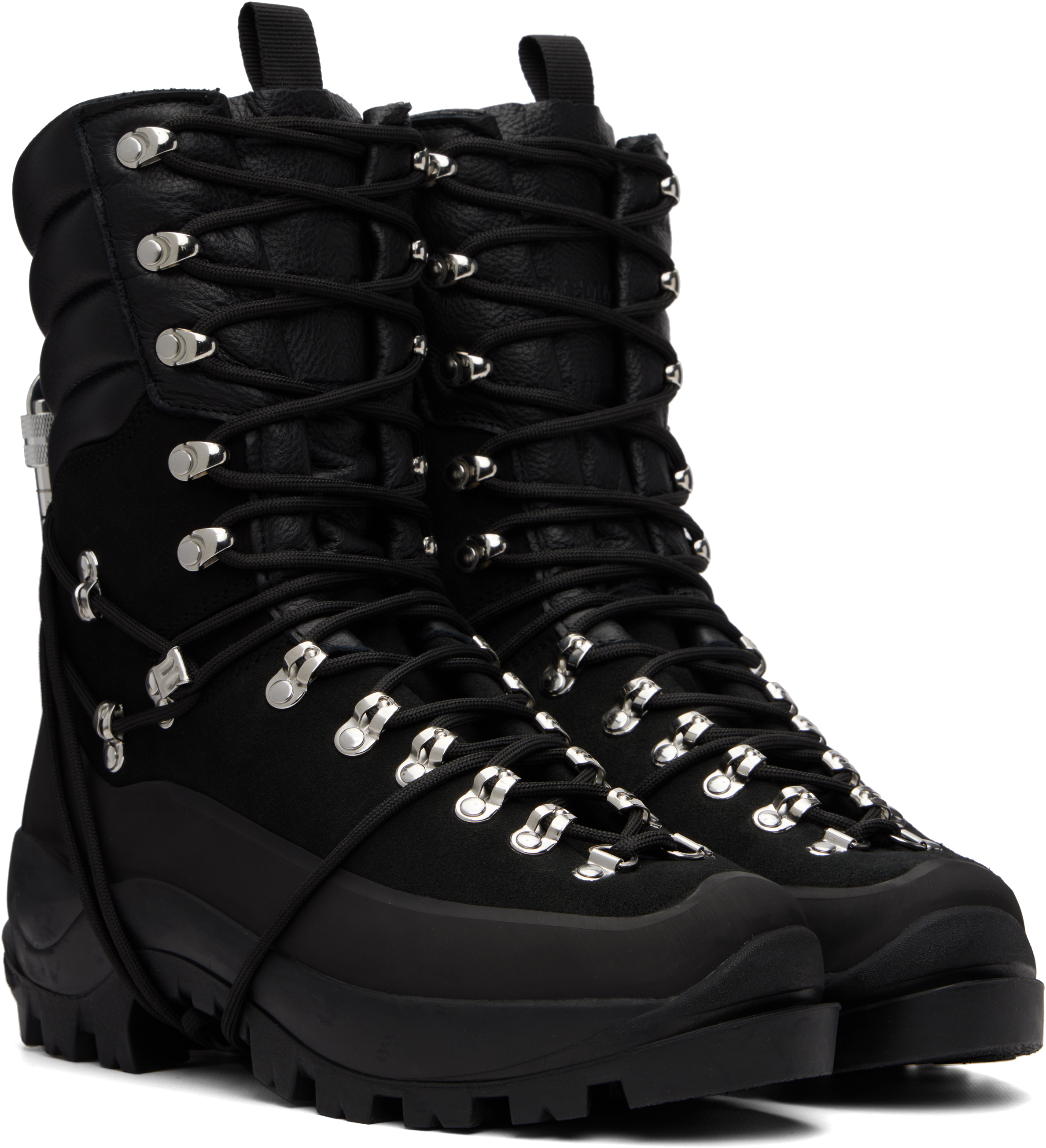 HELIOT EMIL Black Hiking Boots | Smart Closet