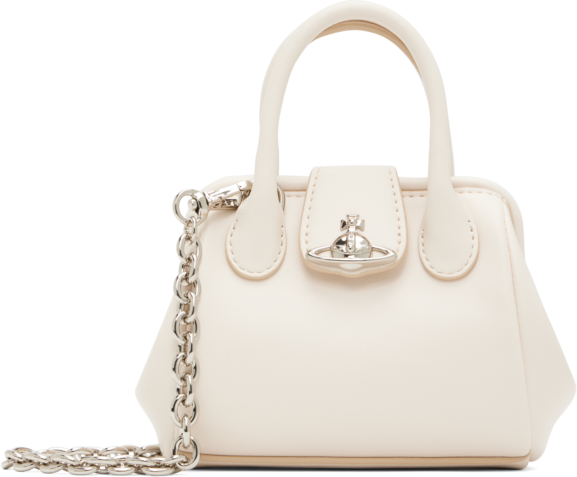 Vivienne Westwood: Off-White Pamela Mini Bag | SSENSE