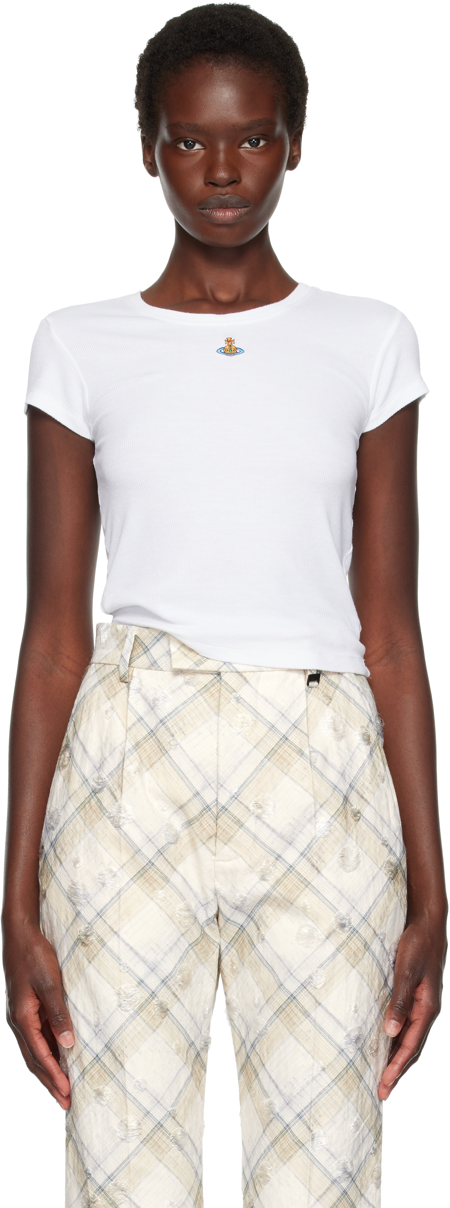 Vivienne Westwood: White Baby Peru T-shirt | SSENSE Canada