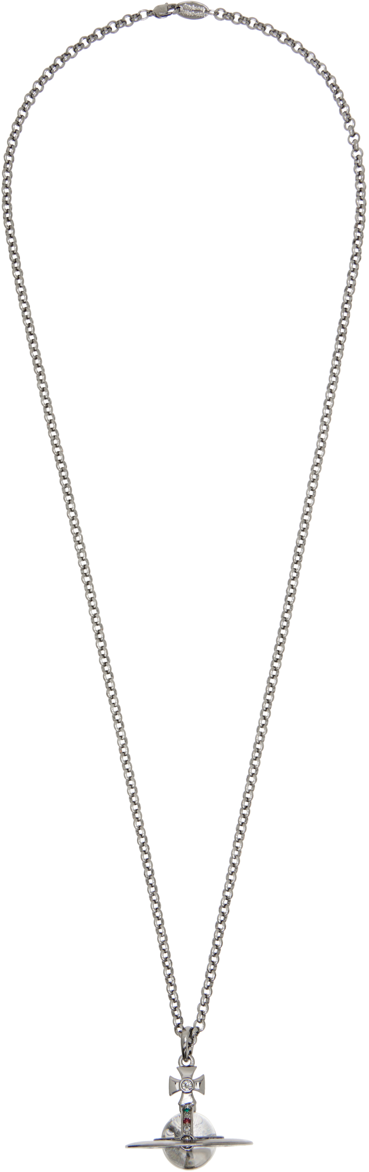Vivienne Westwood: New Small Orb Pendant Necklace | SSENSE