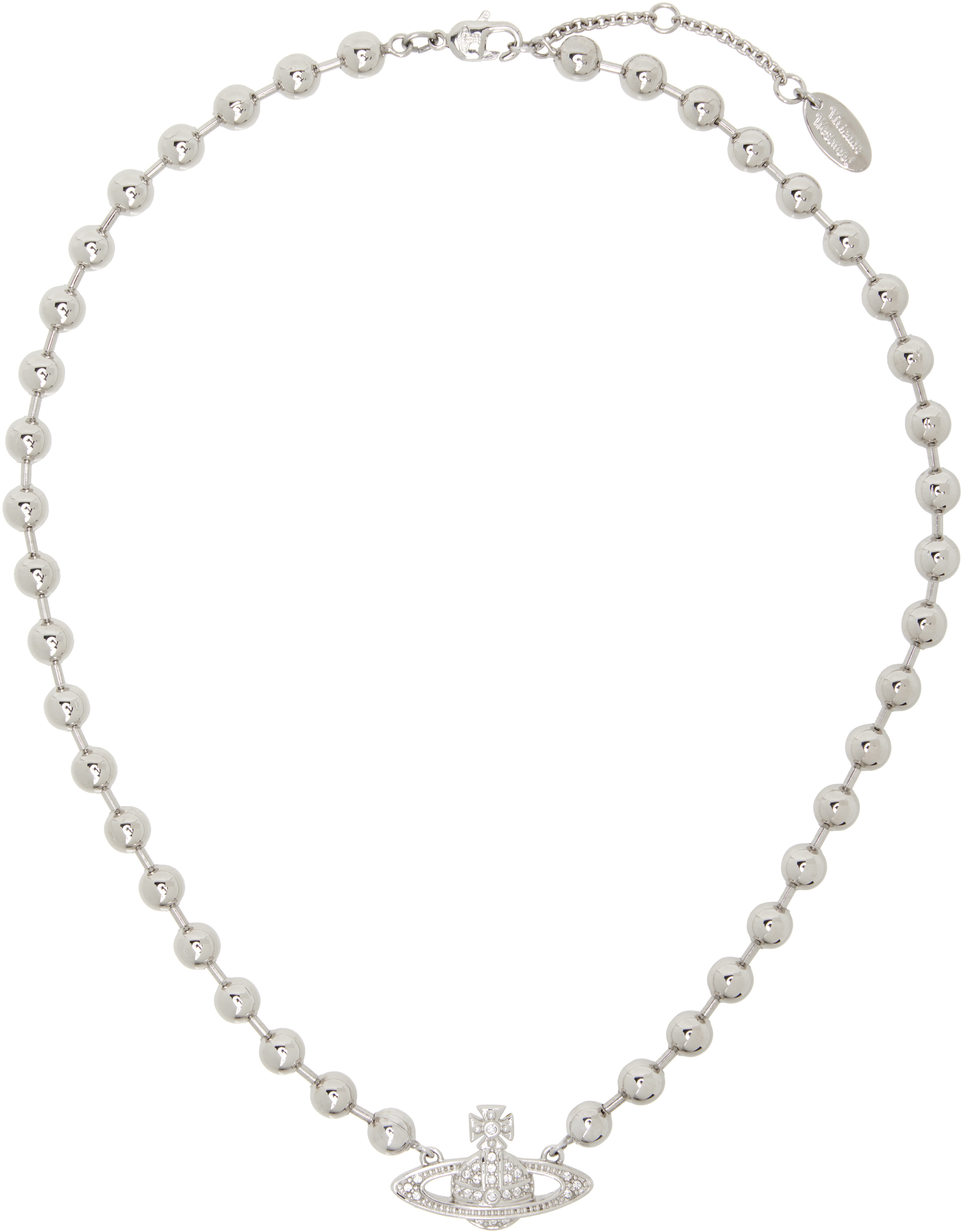 Vivienne Westwood: Thames Mini Bas Relief Choker | SSENSE