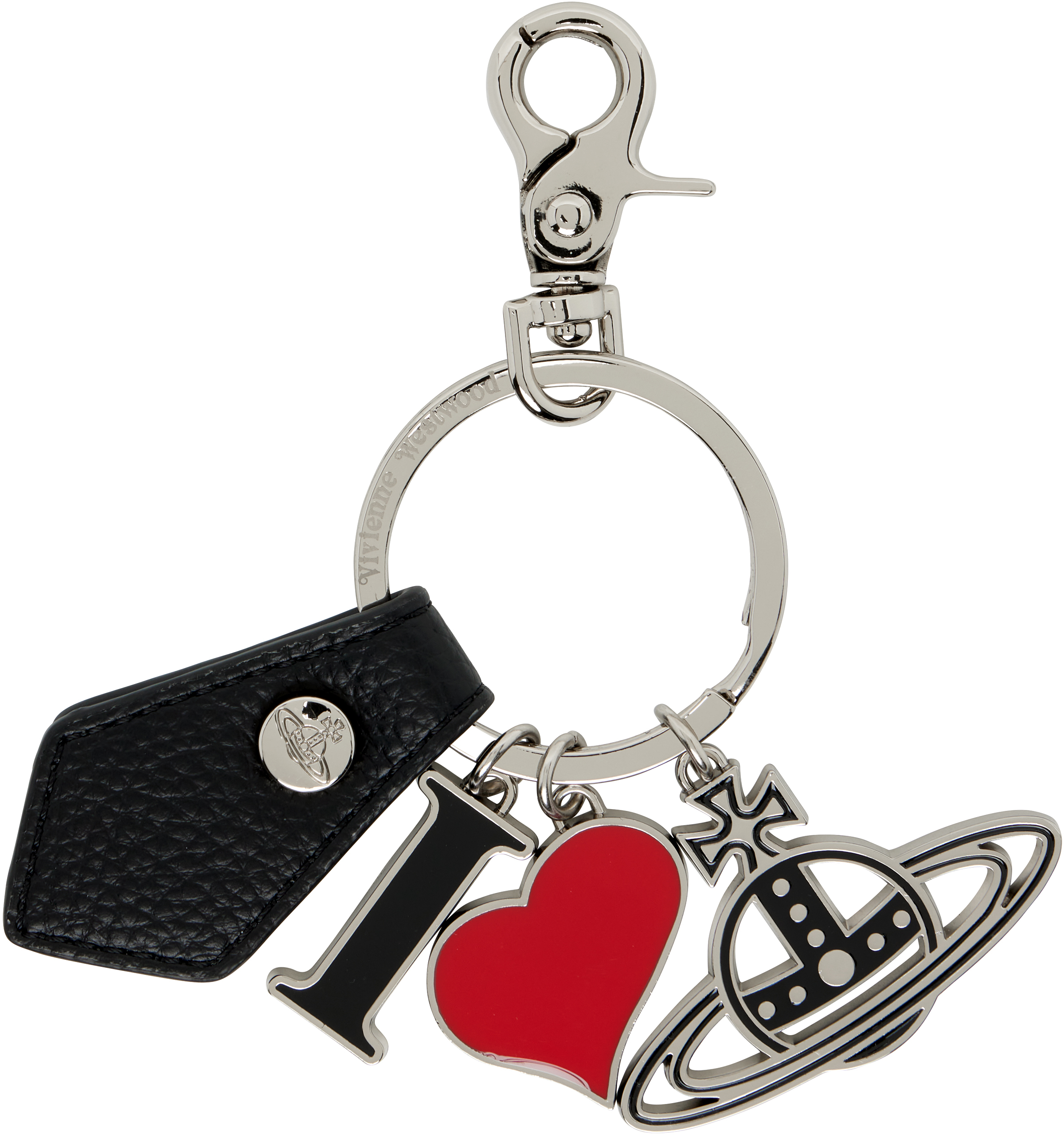 Vivienne Westwood: 'I Love Orb' Keychain | SSENSE