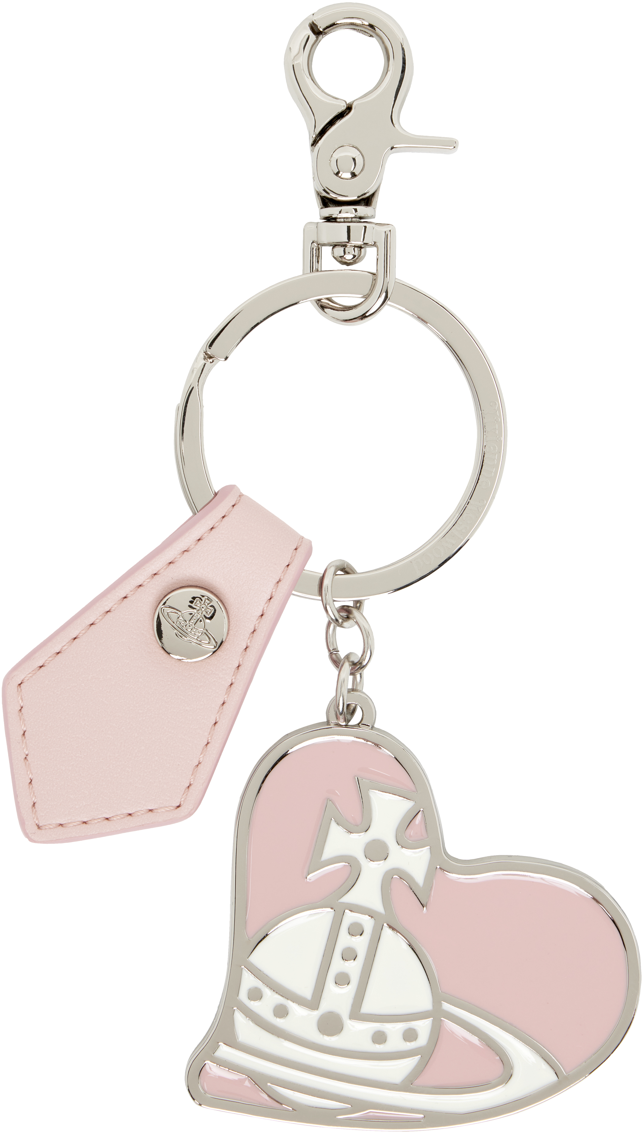 Vivienne Westwood: Orb Heart Keychain | SSENSE